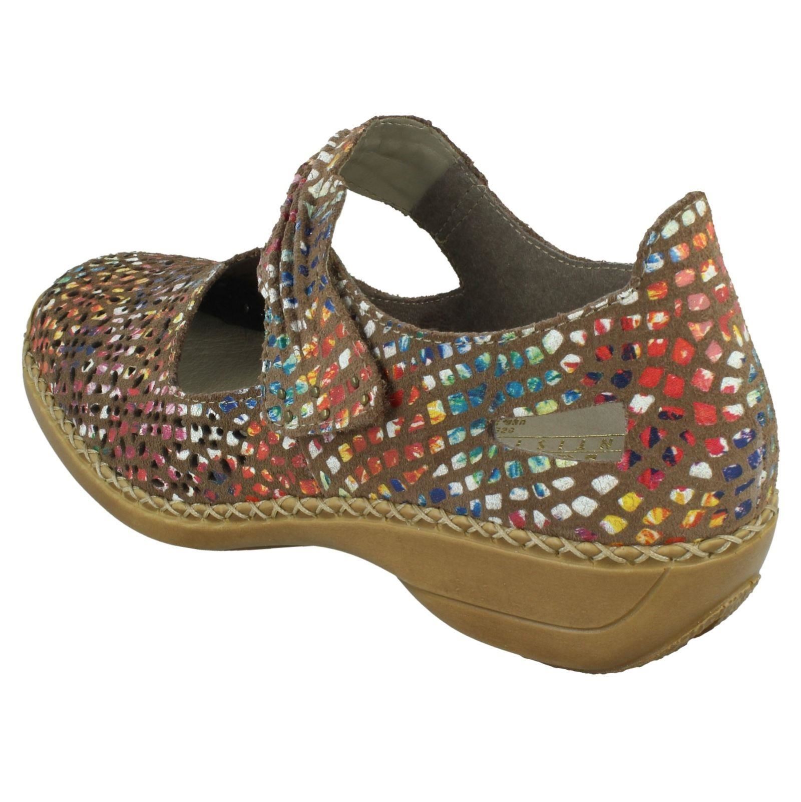 Ladies Rieker Casual Cut Out Detailed Shoes '413G7' | eBay