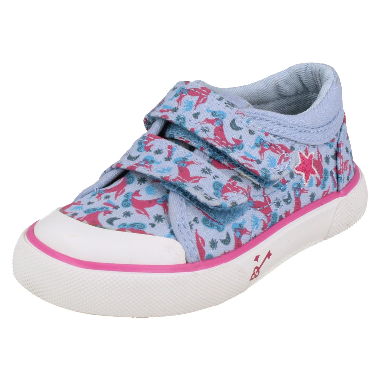 Chaussures En Toile Startrite à Semelle Épaisse - Taille 12,5 Fille, Rose