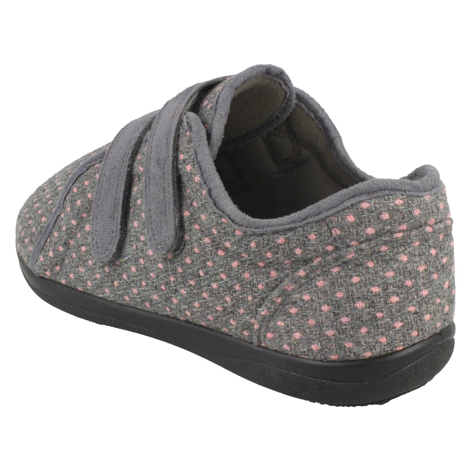 Ladies Padders Slipper Shoes Duo - Picture 4 of 19