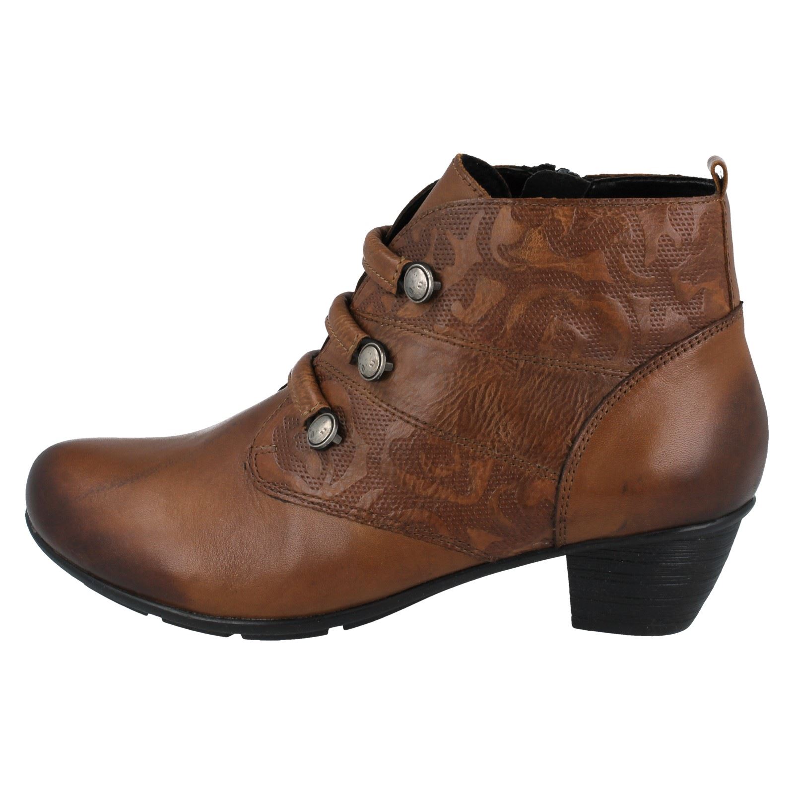 Buy Ladies Remonte Tall Black Boots Online from Quarks