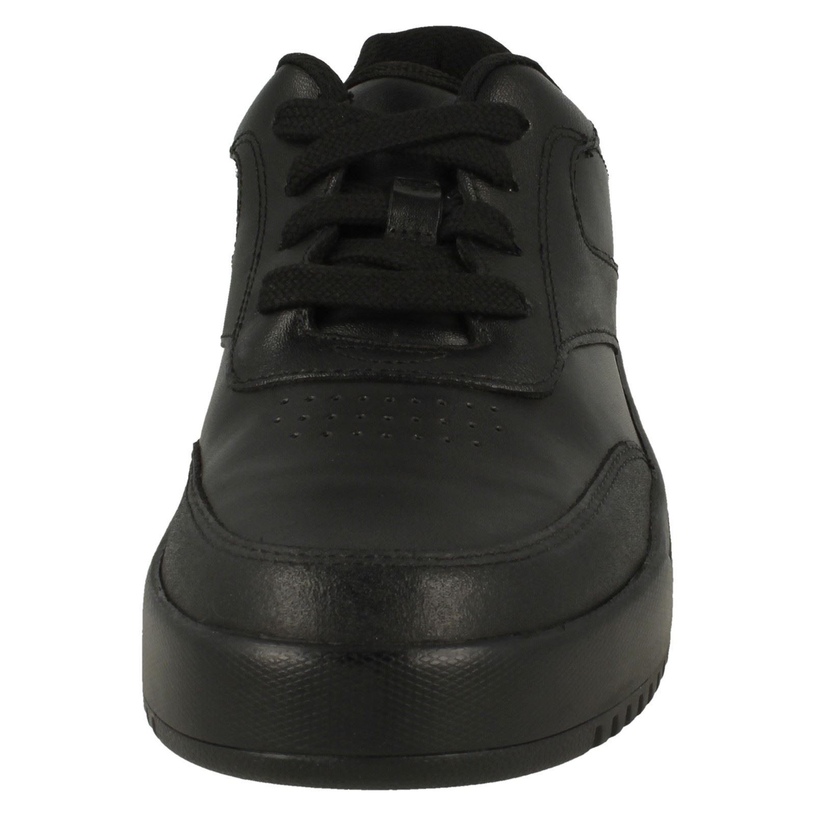 Niños Clarks Smart Trainer Estilo Cordones Zapatos Escolares Tor Sport Flex - Imagen 8 de 10