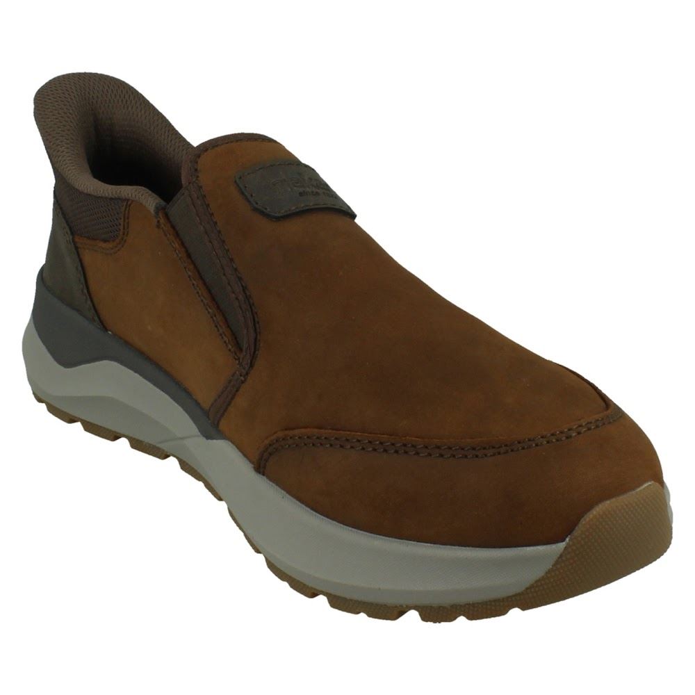 Mens Rieker-Tex Leather Ready To Go Slip On Heels Casual Loafer Shoes *06052* - Picture 8 of 10