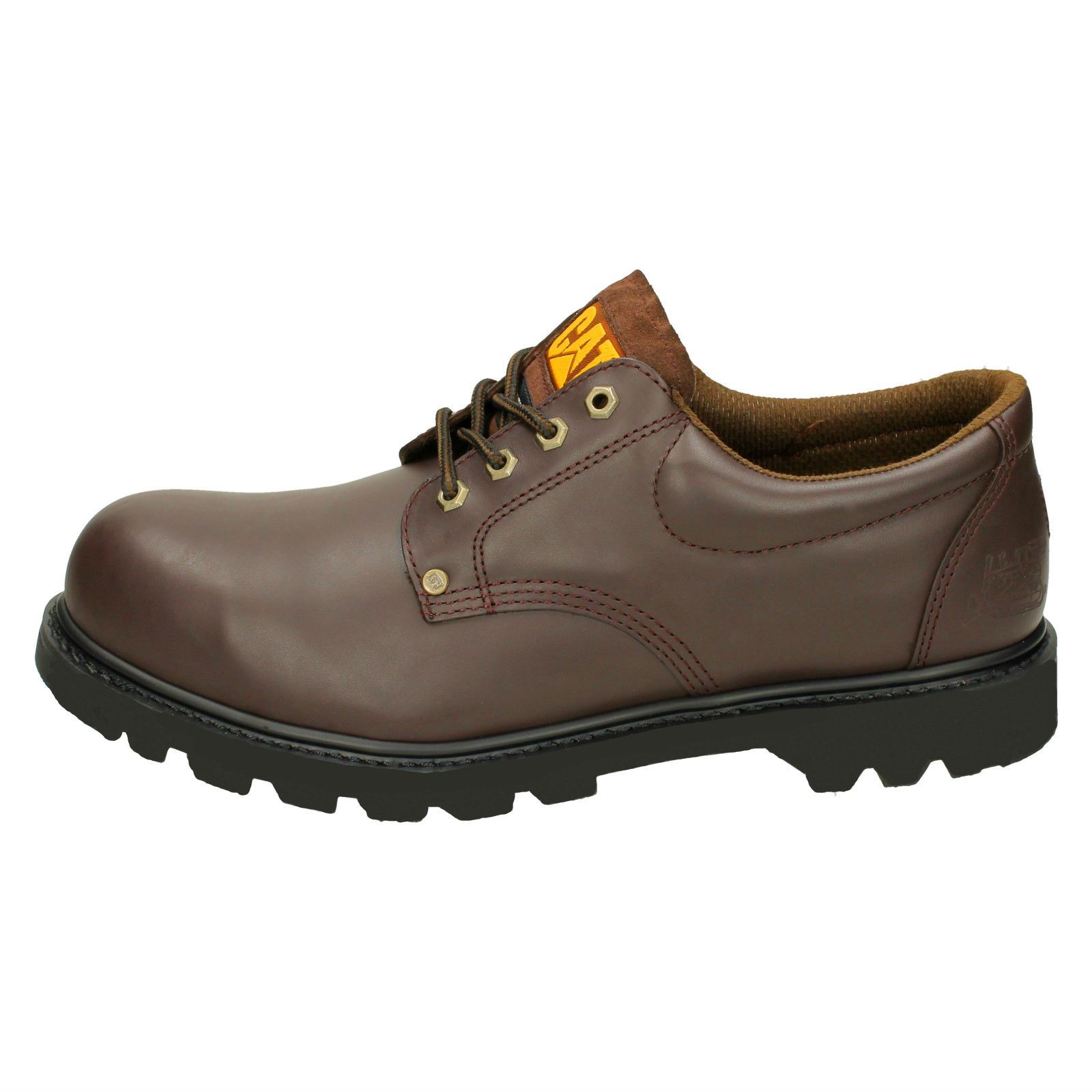 Mens Caterpillar Digger Steel Toe Cap Work Shoes eBay