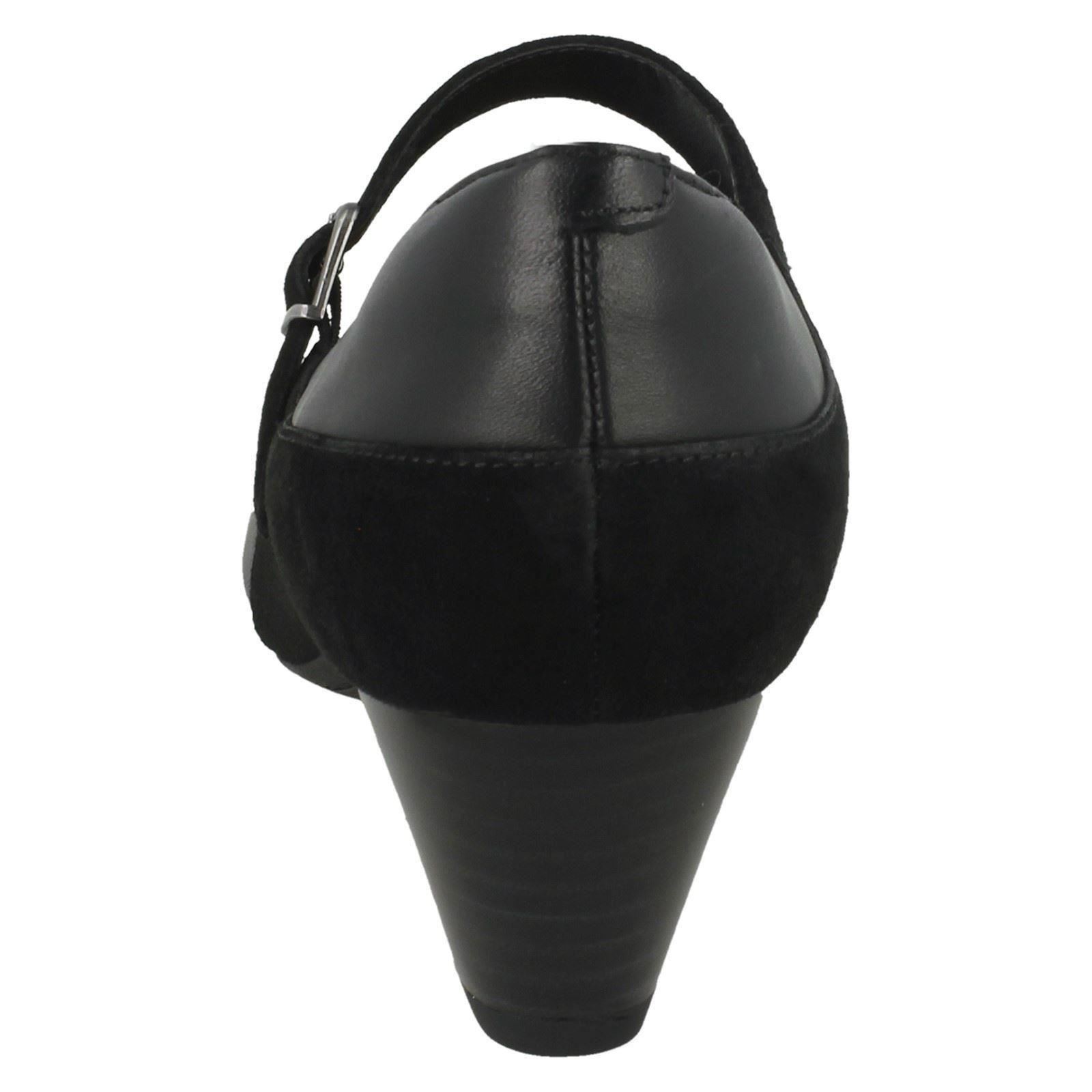Court Clarks Denny Formal Ladies Black Bradford Shoes RRzEgnq