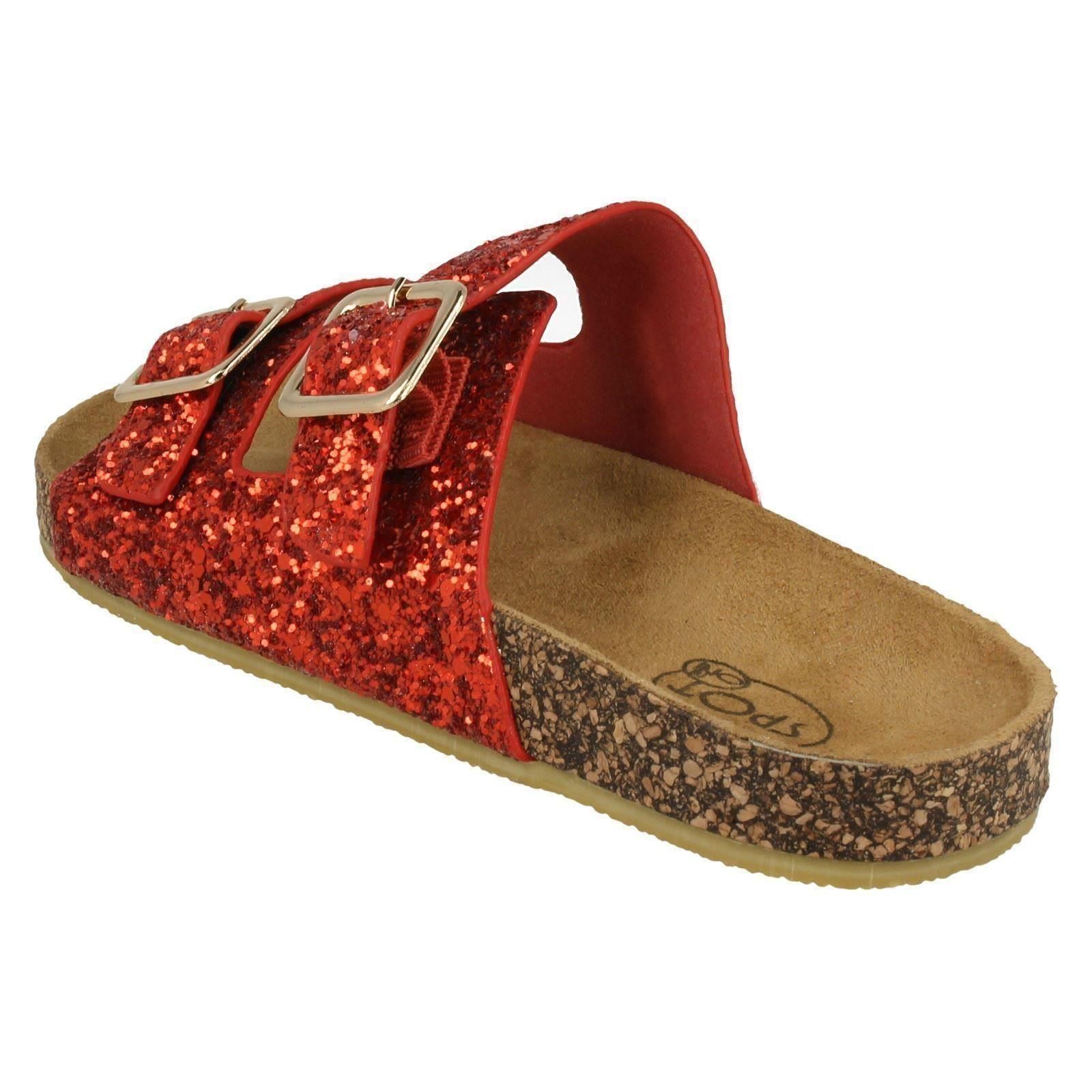 Mädchen Spot On Glitzer "Sandalen" - Bild 22 von 37