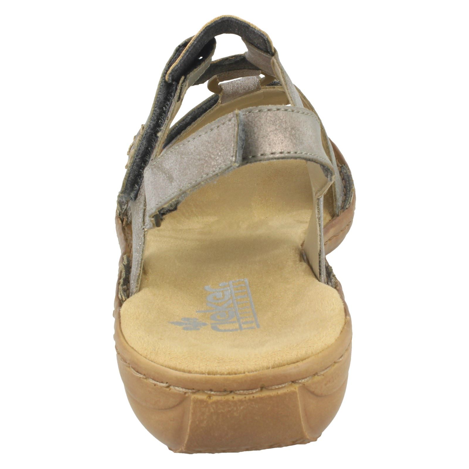 Ladies Rieker 60887 Open Toe Sandals | eBay