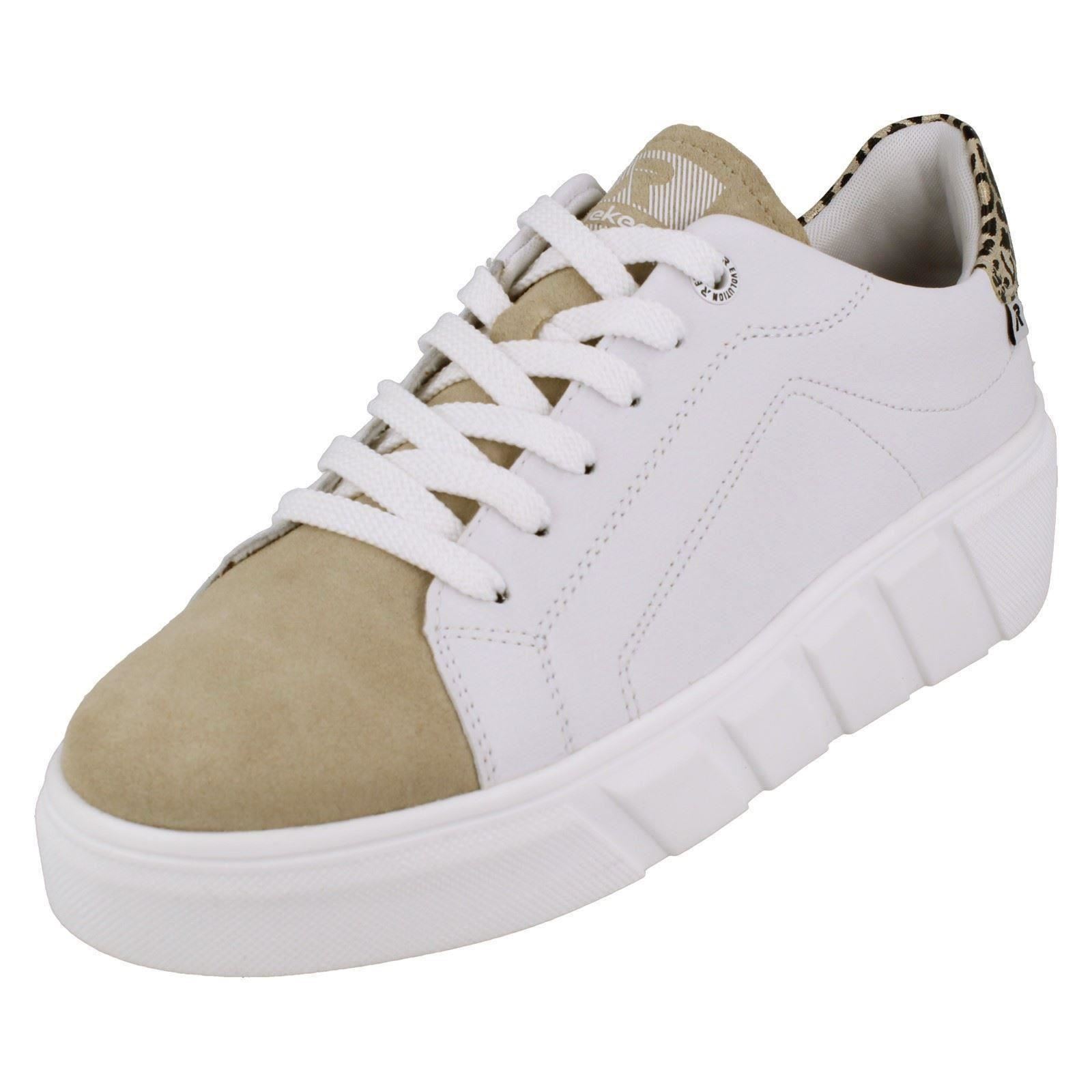 Damen Rieker Evolution weiche Freizeit Schnürschuhe W0501 - Bild 2 von 19