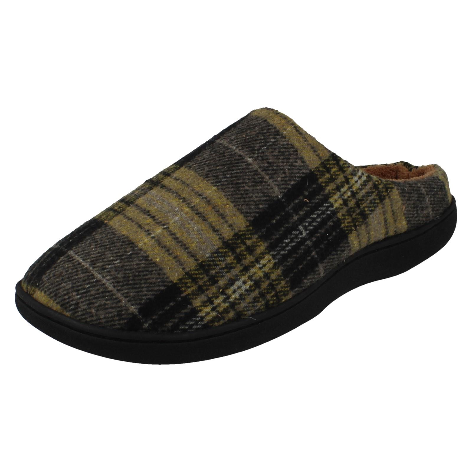 Herren Rosebank Alltag Slipper Freizeit Lounge Pantolette Hausschuhe Morris - Bild 2 von 10