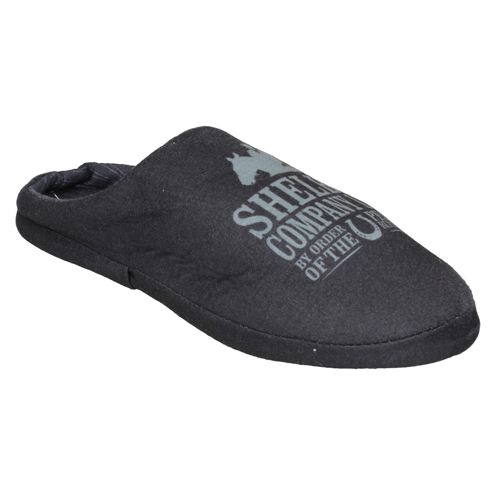 Herren Peaky Blinders Textil Slipper Loungewear Pantolette Hausschuhe Shelby 016257 - Bild 8 von 10