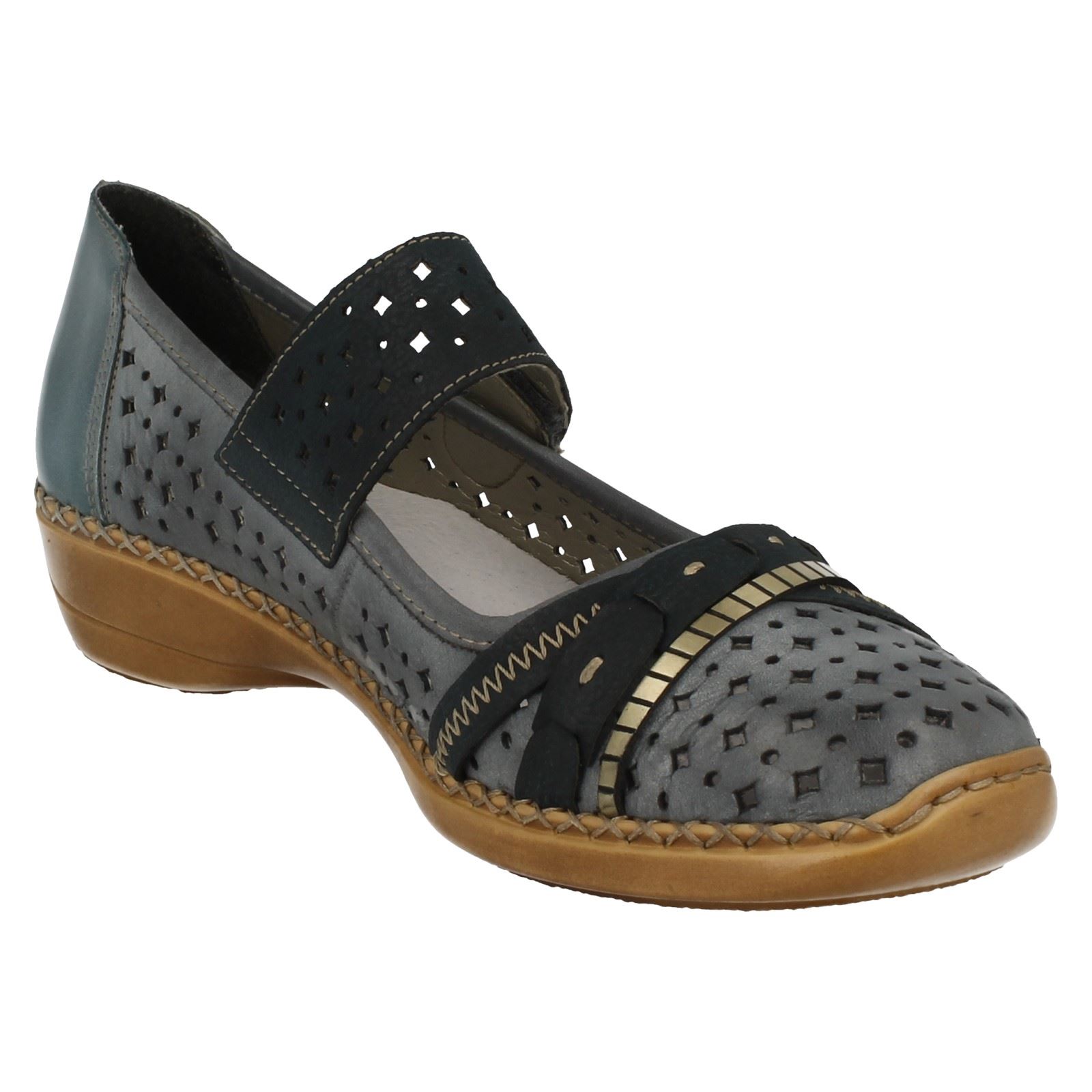 Rieker Ladies Casual Flat Shoes - 41386 | eBay