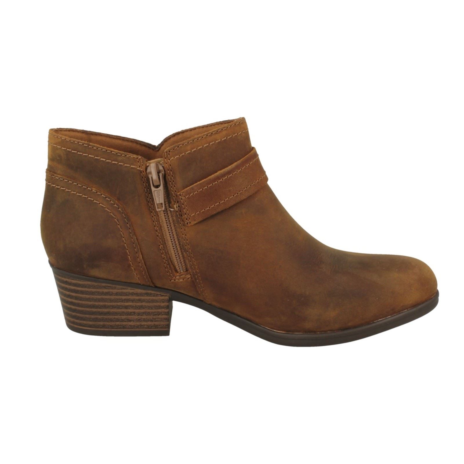 Ladies Clarks Adreena Mid Buckle 