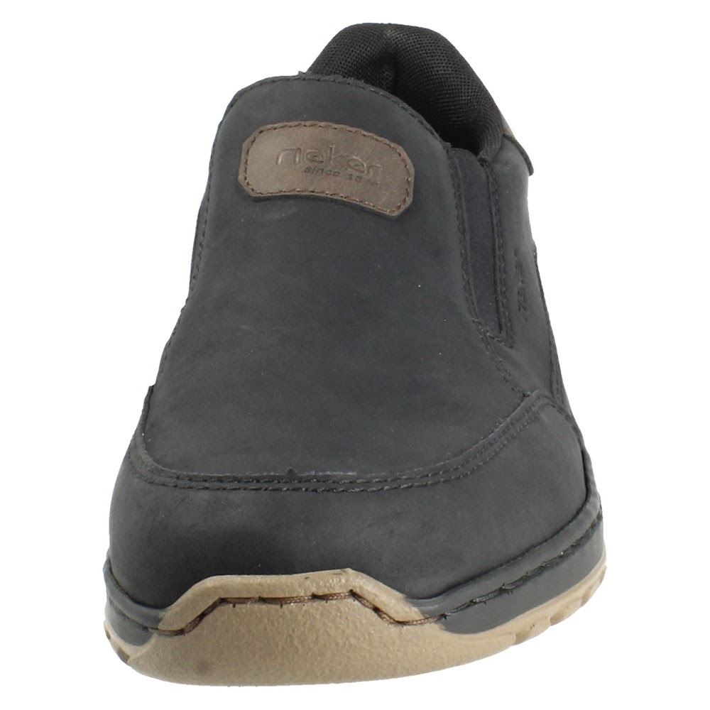 Mens Rieker Slip On Casual Shoes Extra Wide Fit Removable Insoles *03365* - Picture 9 of 19