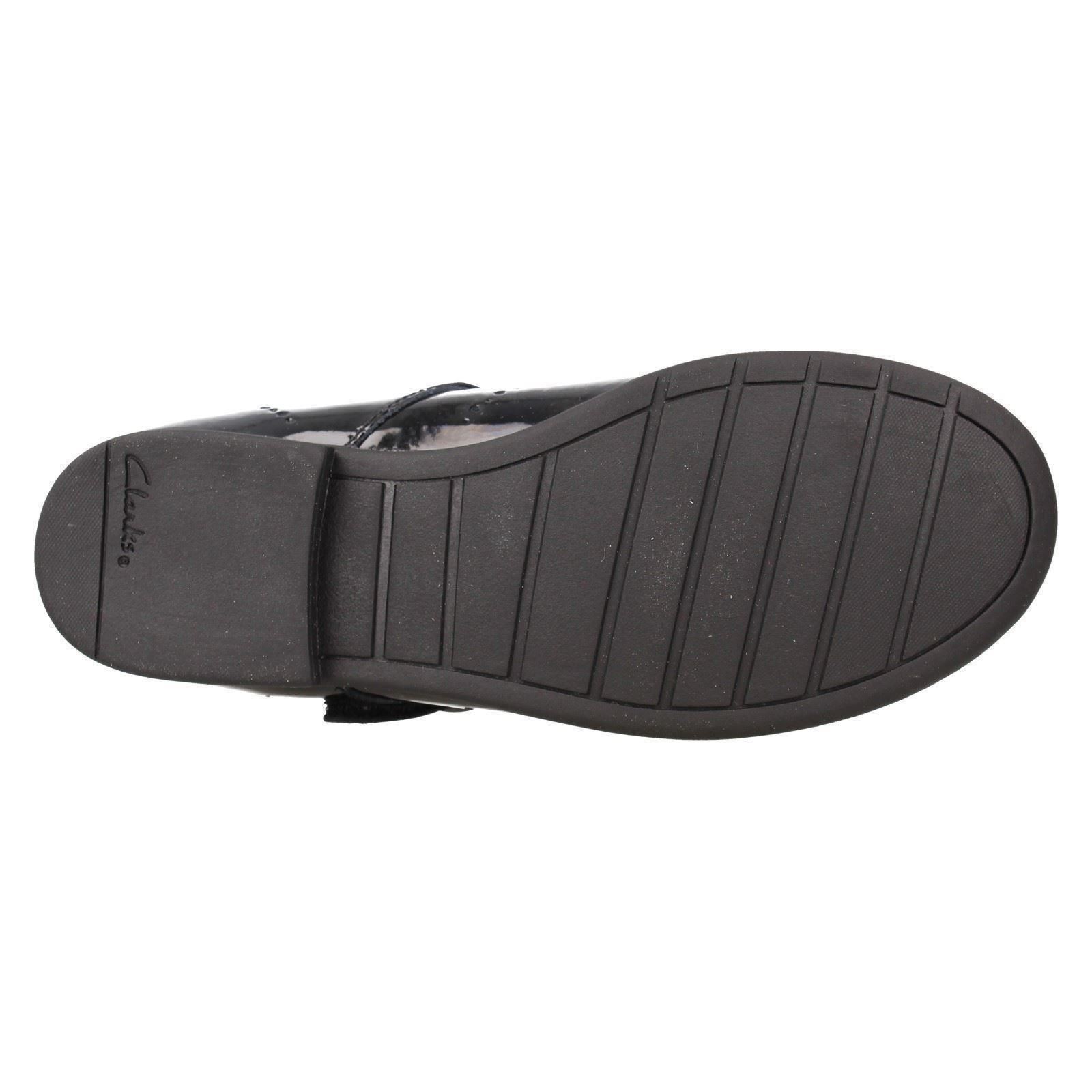 Girls Clarks T-Bar Detailed School Shoes Scala Seek - Picture 15 of 19