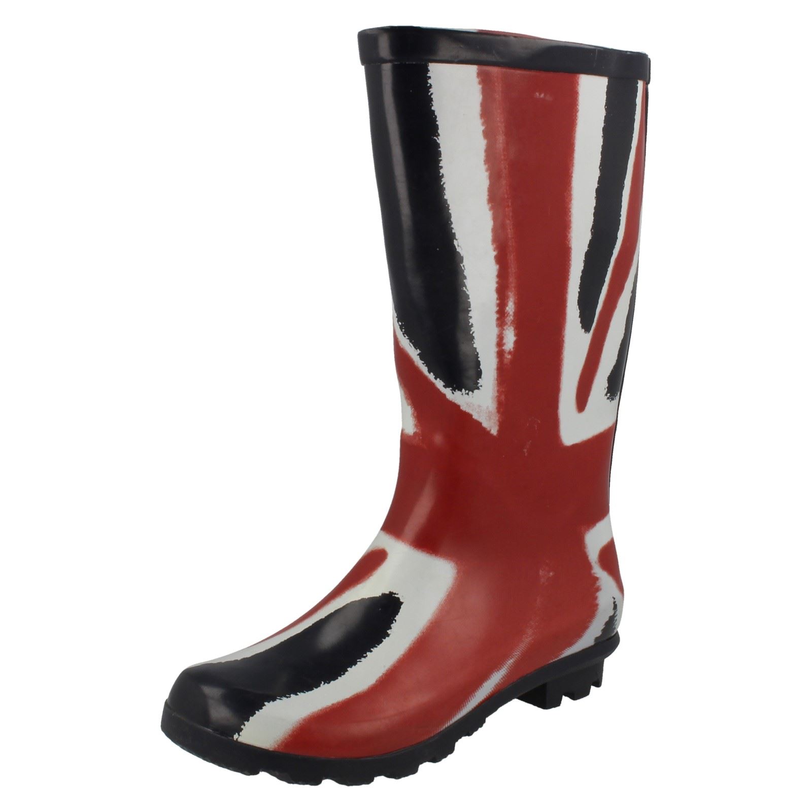 Botas unisex para niños Spot On Union Flag - Imagen 2 de 10