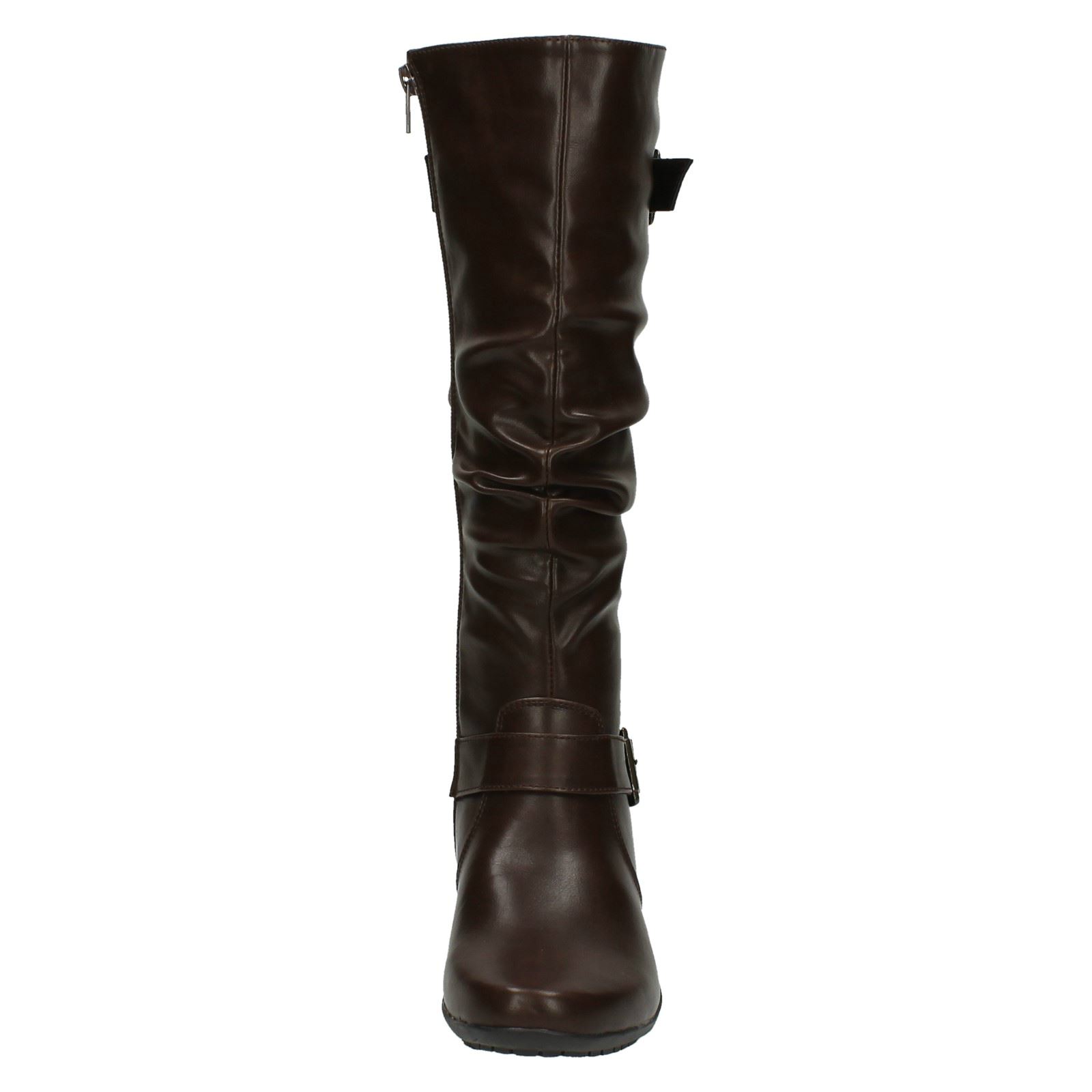 "Botas planas de pierna alta para damas ""F4R386"" - Imagen 18 de 19