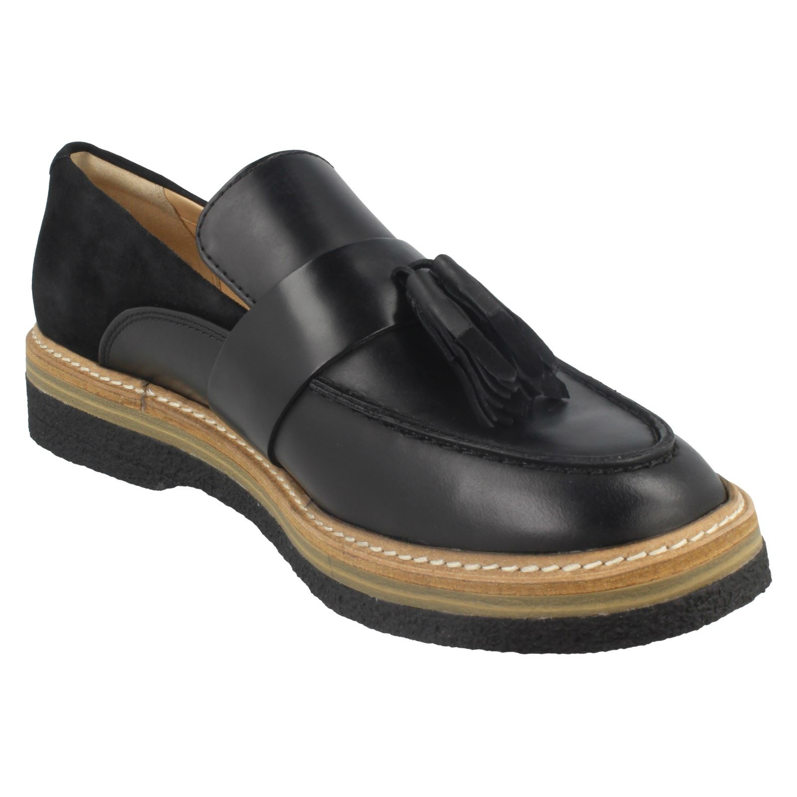 Ladies Clarks Clarks Clarks Zante Spring Flat Loafer shoes 3bee05 Ladies Clarks Clarks Clarks Zante Spring Flat Loafer shoes 3bee05