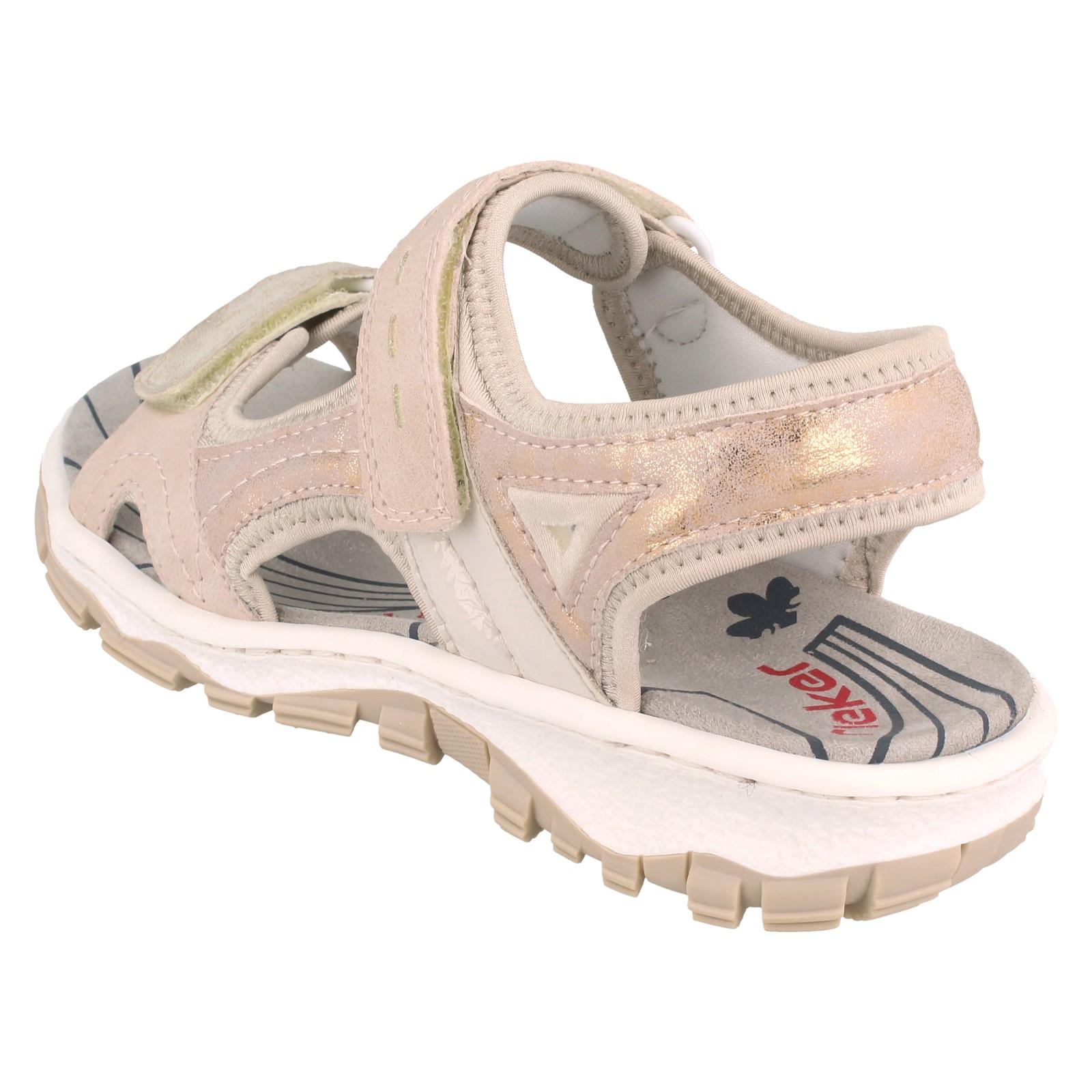 Sandalias de verano Rieker sintéticas antiestrés estilo deportivo para dama 68866 - Imagen 31 de 46