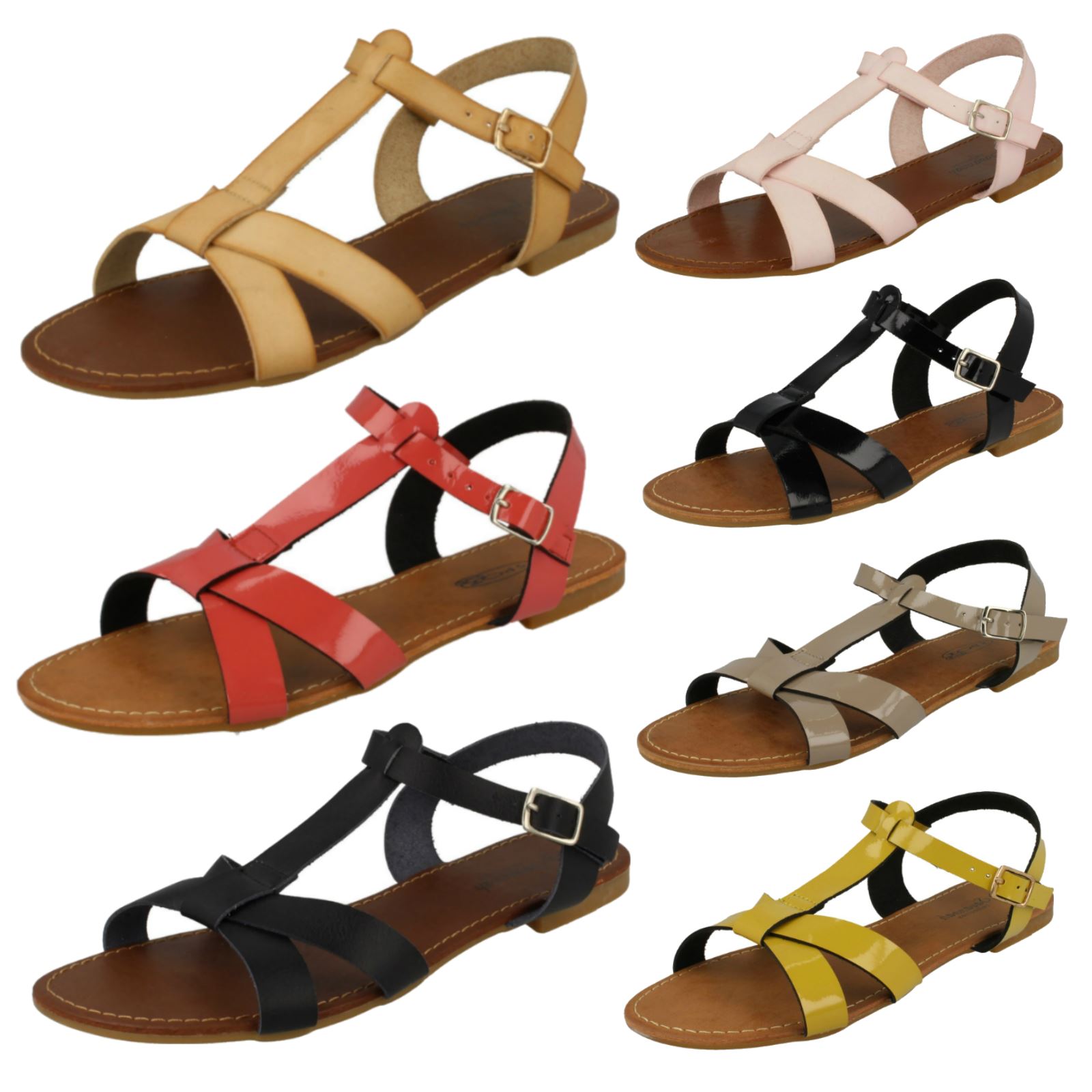 Ladies Savannah X Stap T Bar *Sandal*