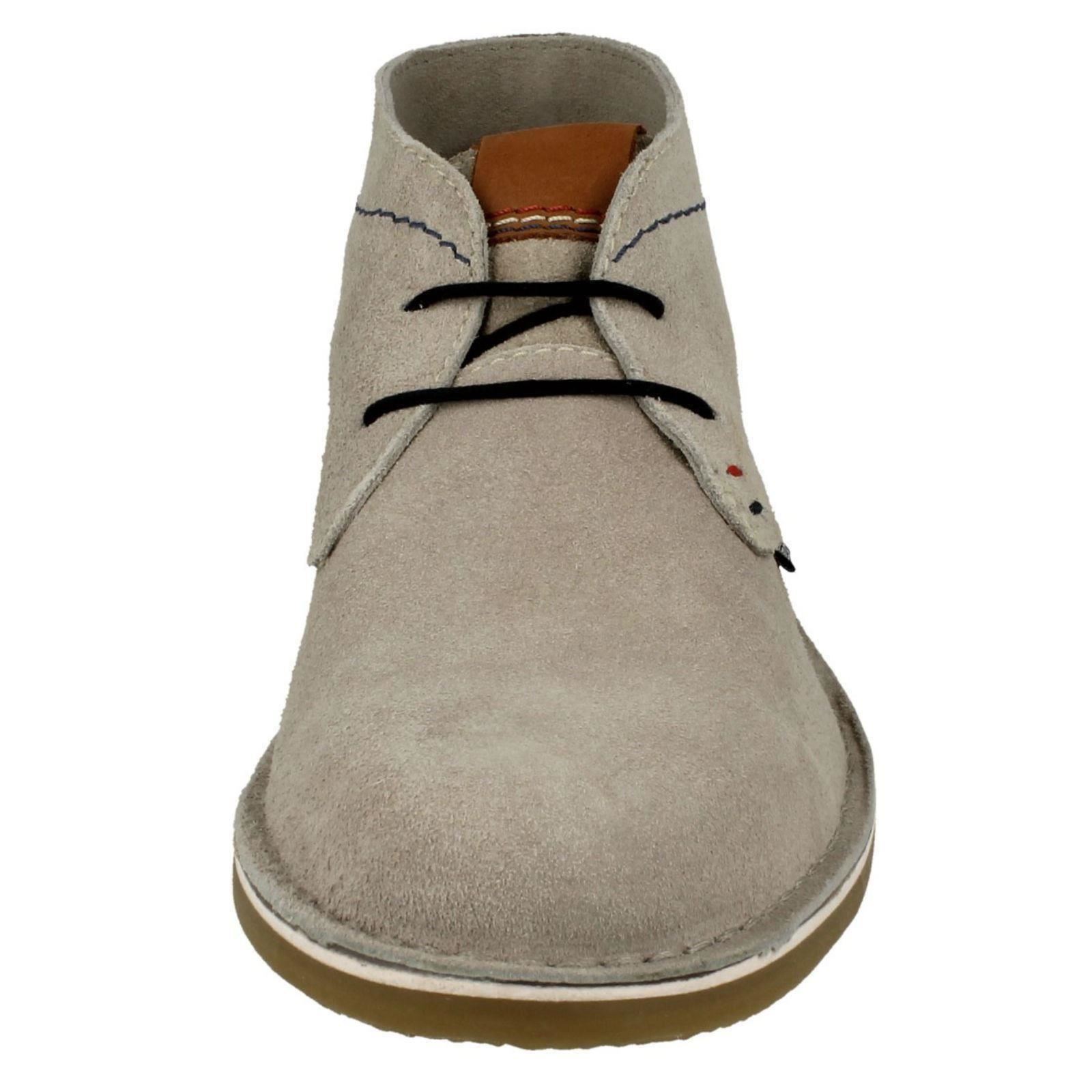 Mens Lambretta Brighton Lace Up Desert Boots - Picture 9 of 10
