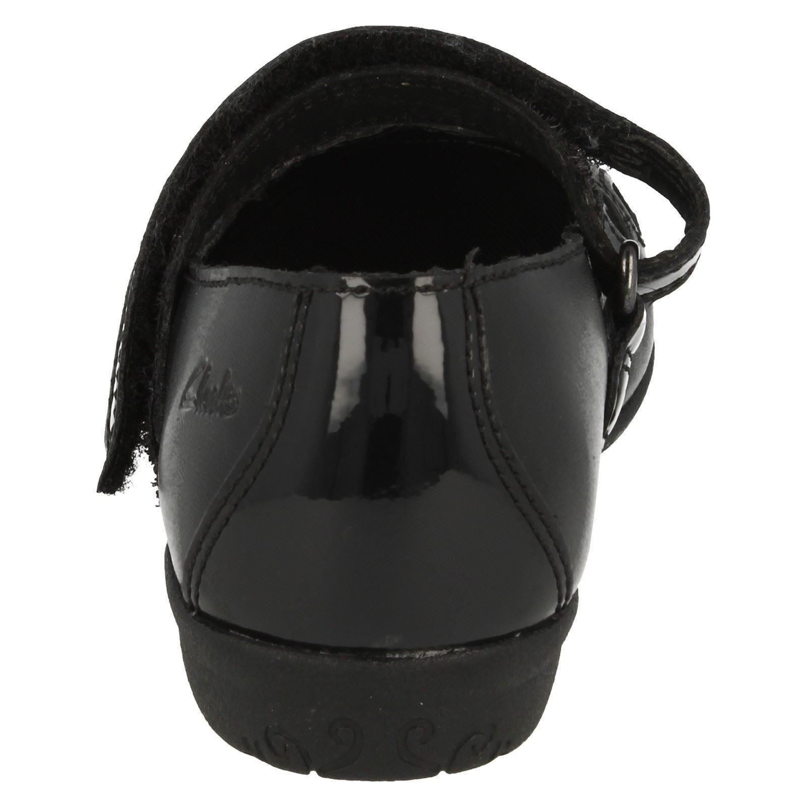negro Zapatillas Clarks escolares de cuero Mimi de Orra 4zBwtzq