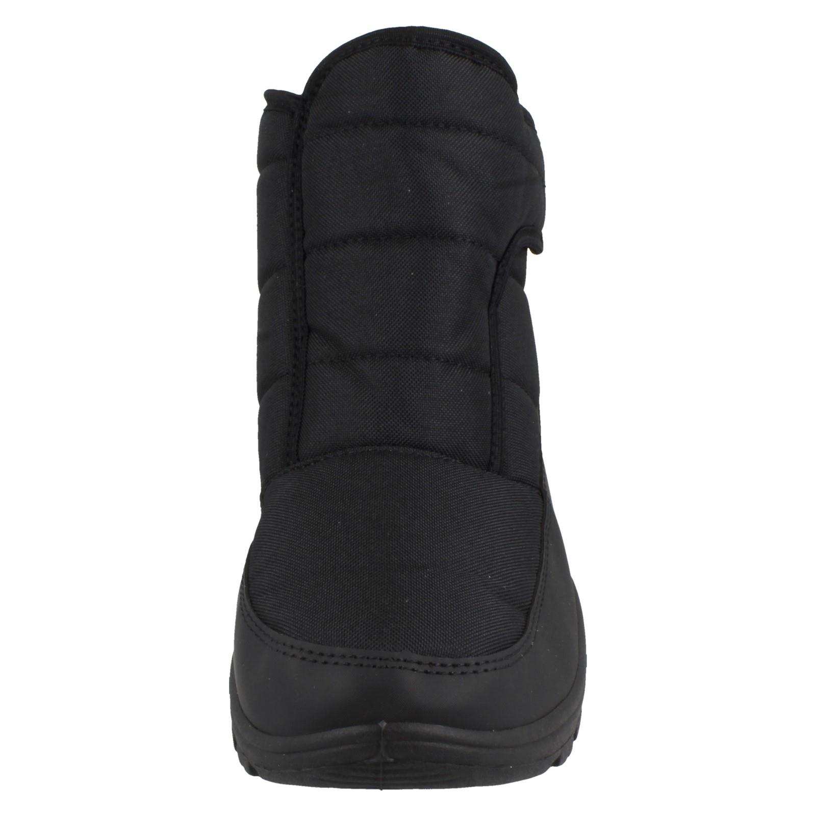 Hombre Cushion Walk Forro de Piel Botas Nieve Con Thermo-Tex Ideal Ropa Invierno - Imagen 9 de 10