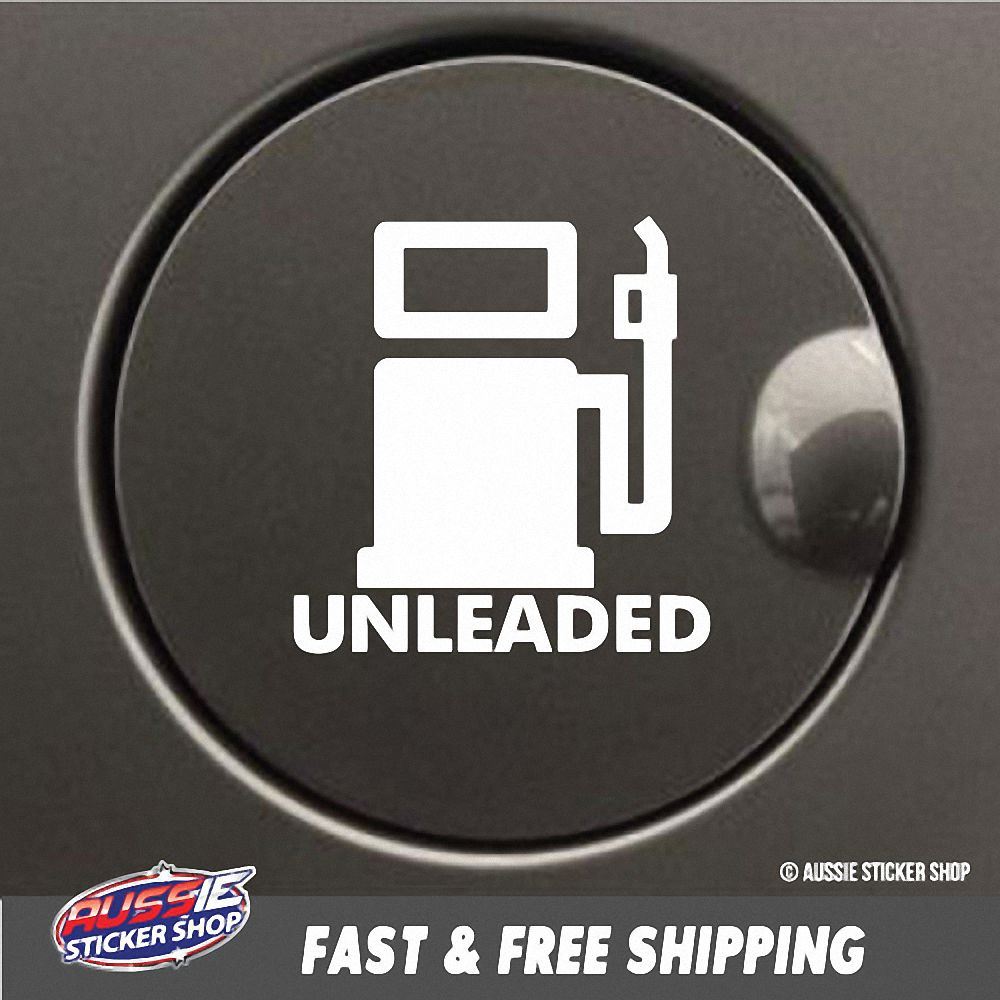 UNLEADED FUEL CAP Sticker Decal 4x4 4WD Funny Ute 6818EN eBay