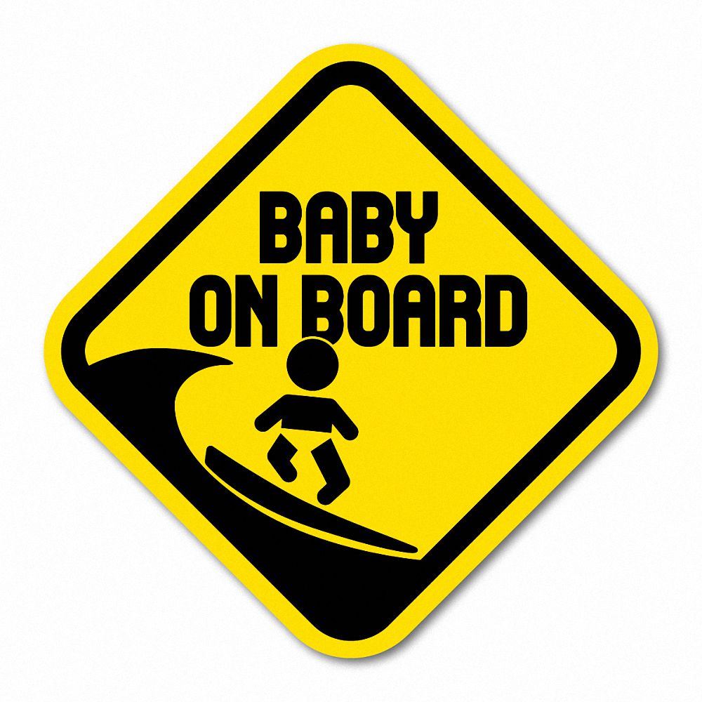 baby on board sign