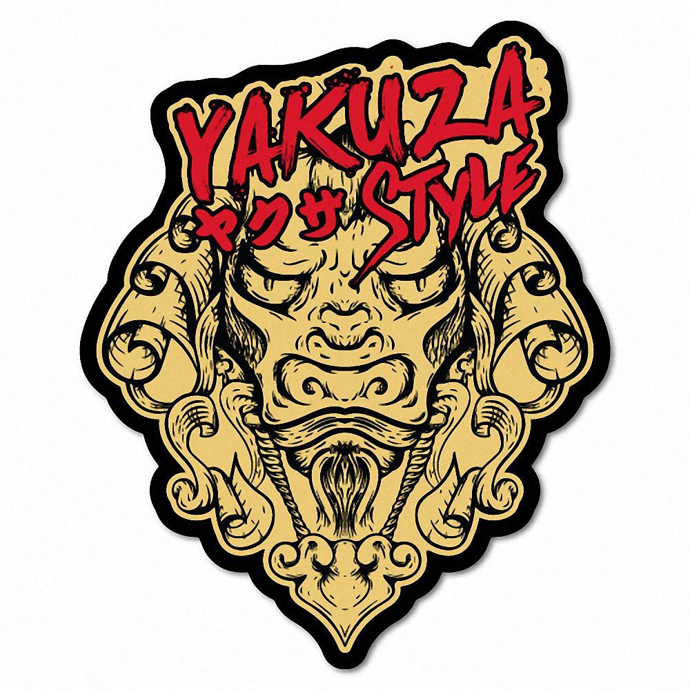 Yakuza Style Dragon Sticker Decal JDM Car Drift Vinyl Funny Turbo