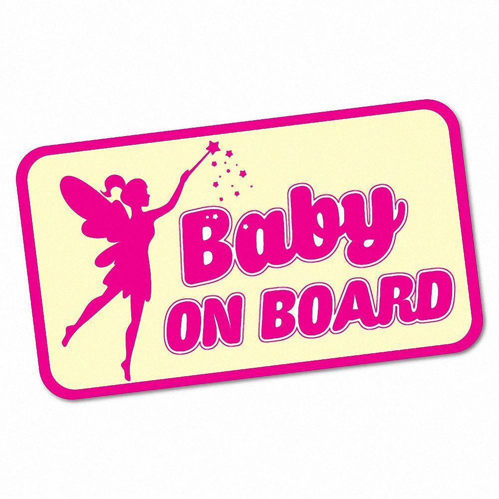 Baby On Board Sticker Decal Car Vinyl Sign Window Cute