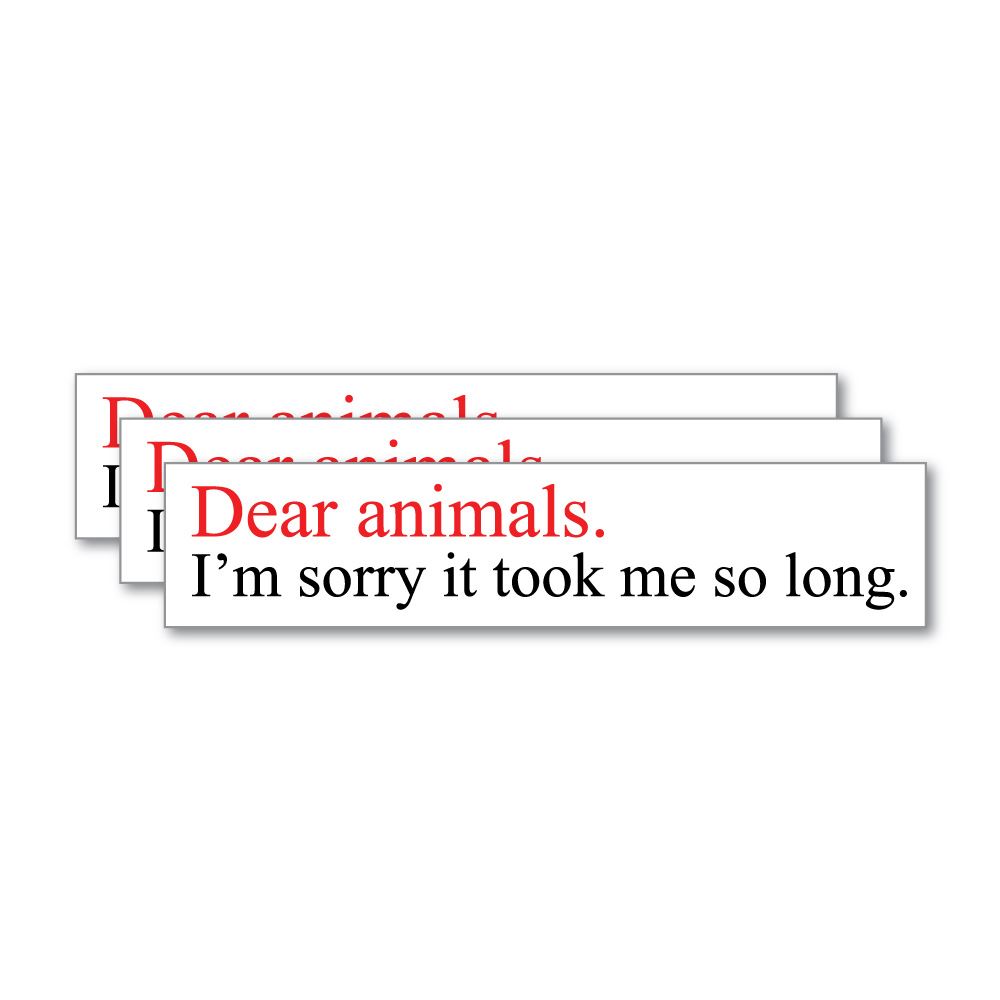 Dear Animals Sorry It Took Me So Long Tote Bag With Zip 1 5