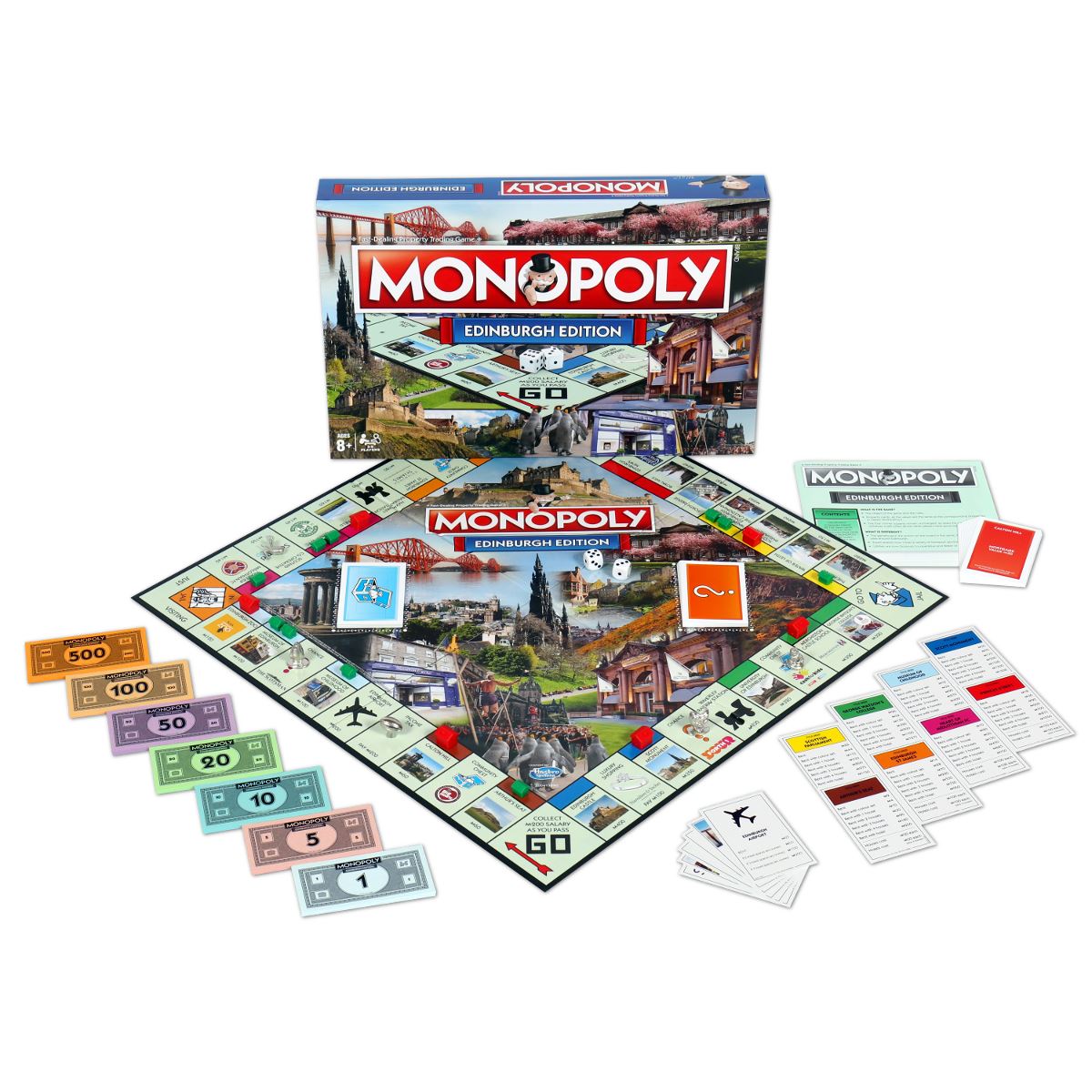 Edinburgh City Monopoly Board Game New 2018 Release 5036905033282 eBay