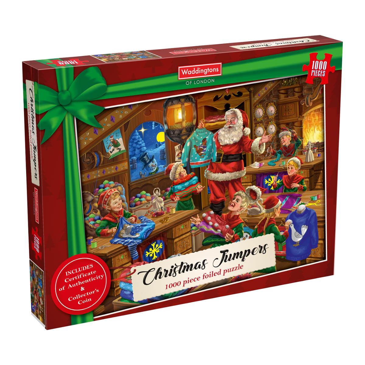 Waddingtons Christmas 1000 Piece Jigsaw Puzzle 2019 edition
