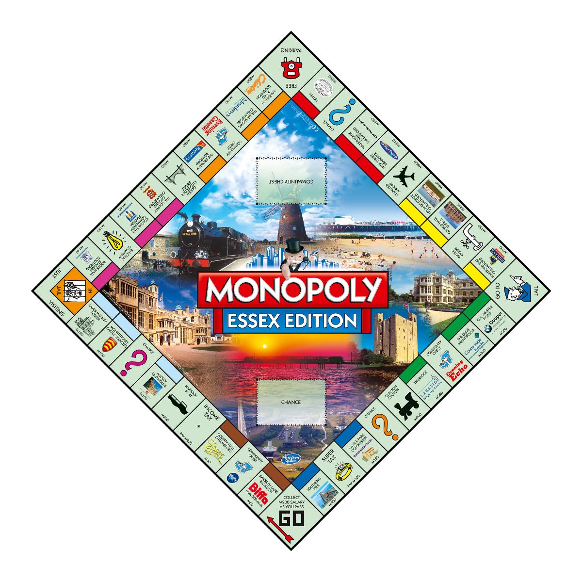 Essex Monopoly Board Game 5036905031714 eBay
