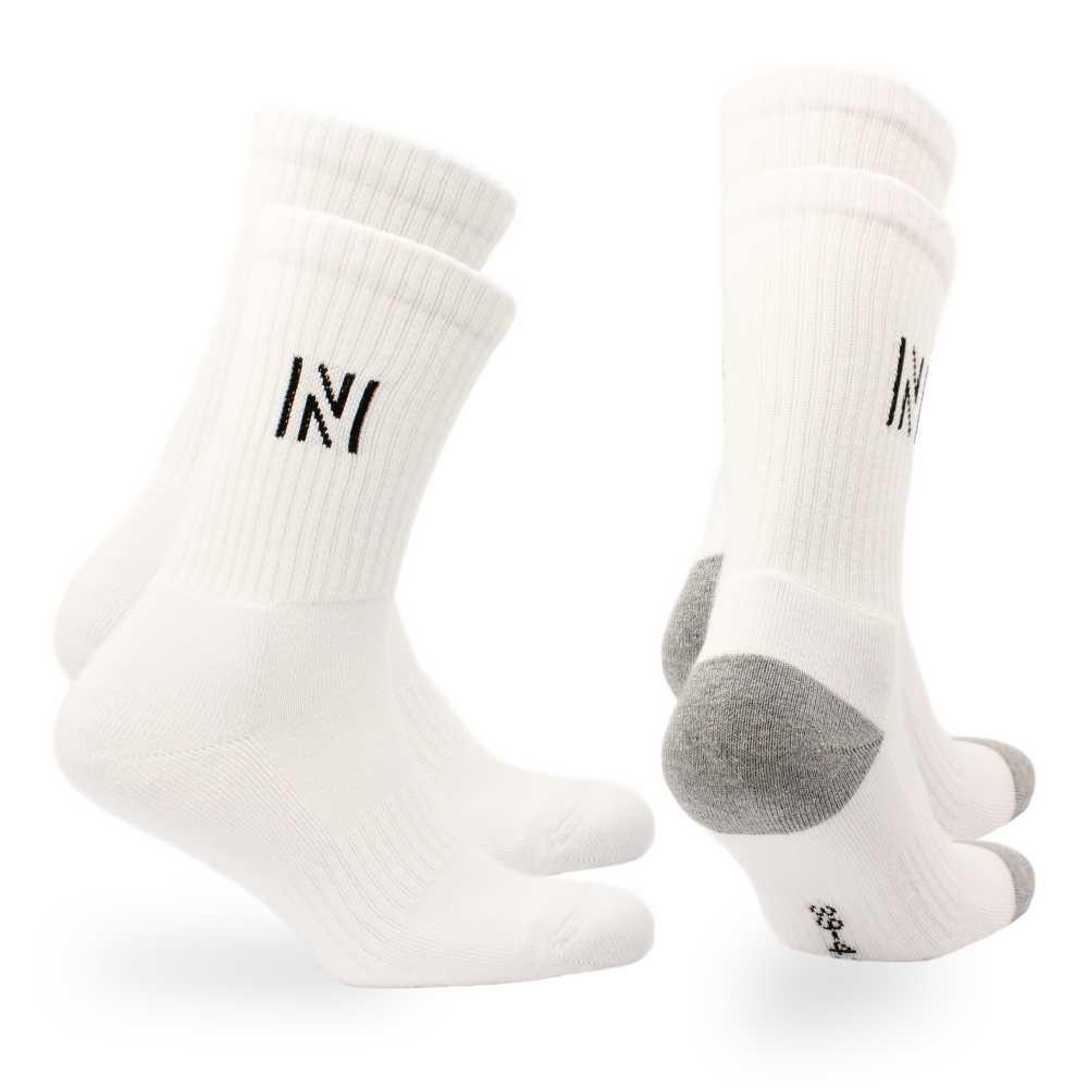 Norfolk 2 Pair Pack Cotton Sports Socks with Zoned Cushioning - Picture 4 of 4