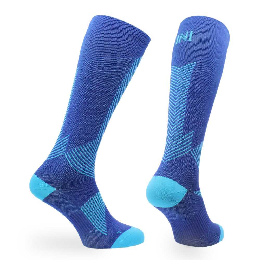 Norfolk Mens Womens Compression Cycling Running Anti Fatigue Sports Socks - Picture 5 of 6