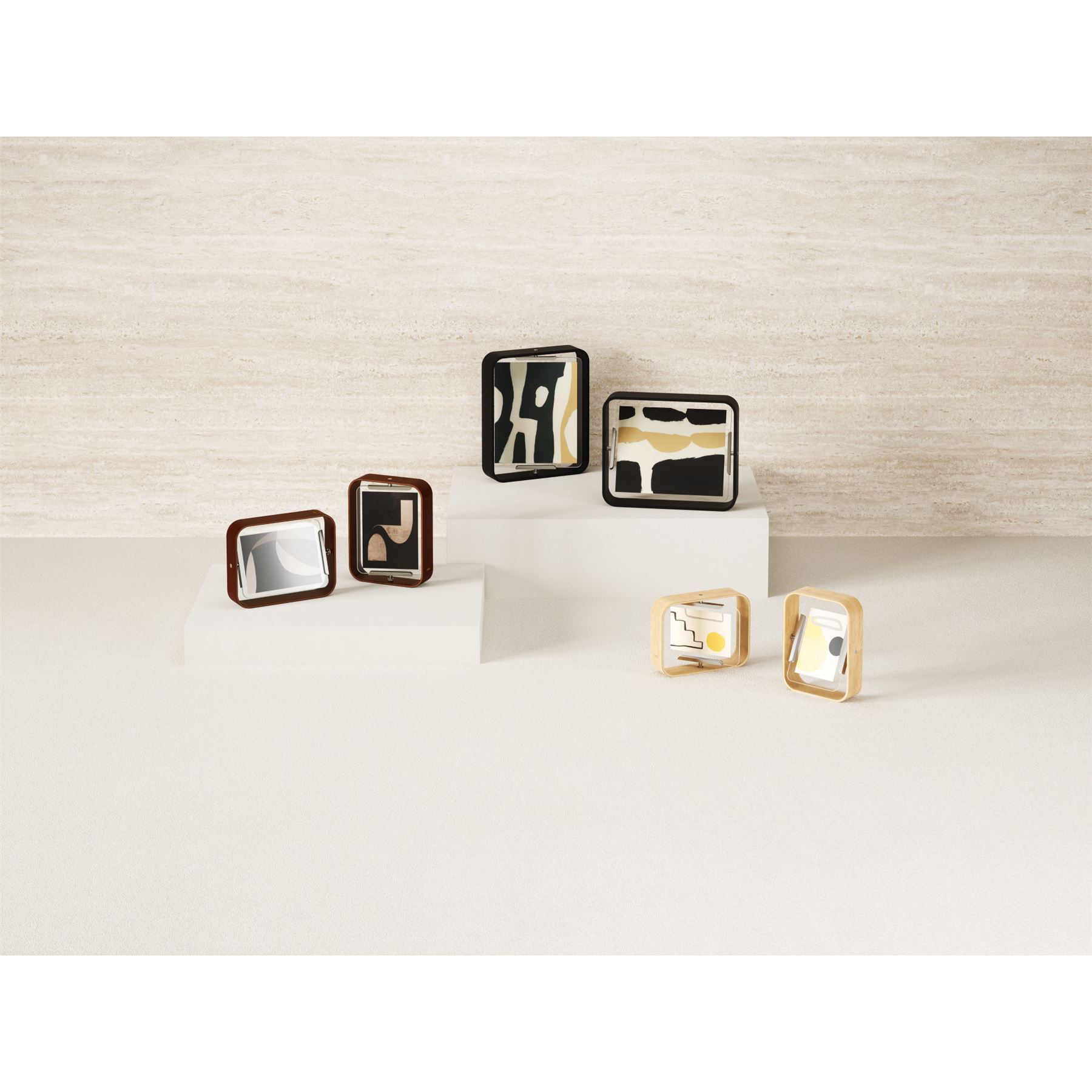 Umbra Bellwood Picture Frame Double Sided Curved Pivoting Picture Frame - Picture 38 of 61