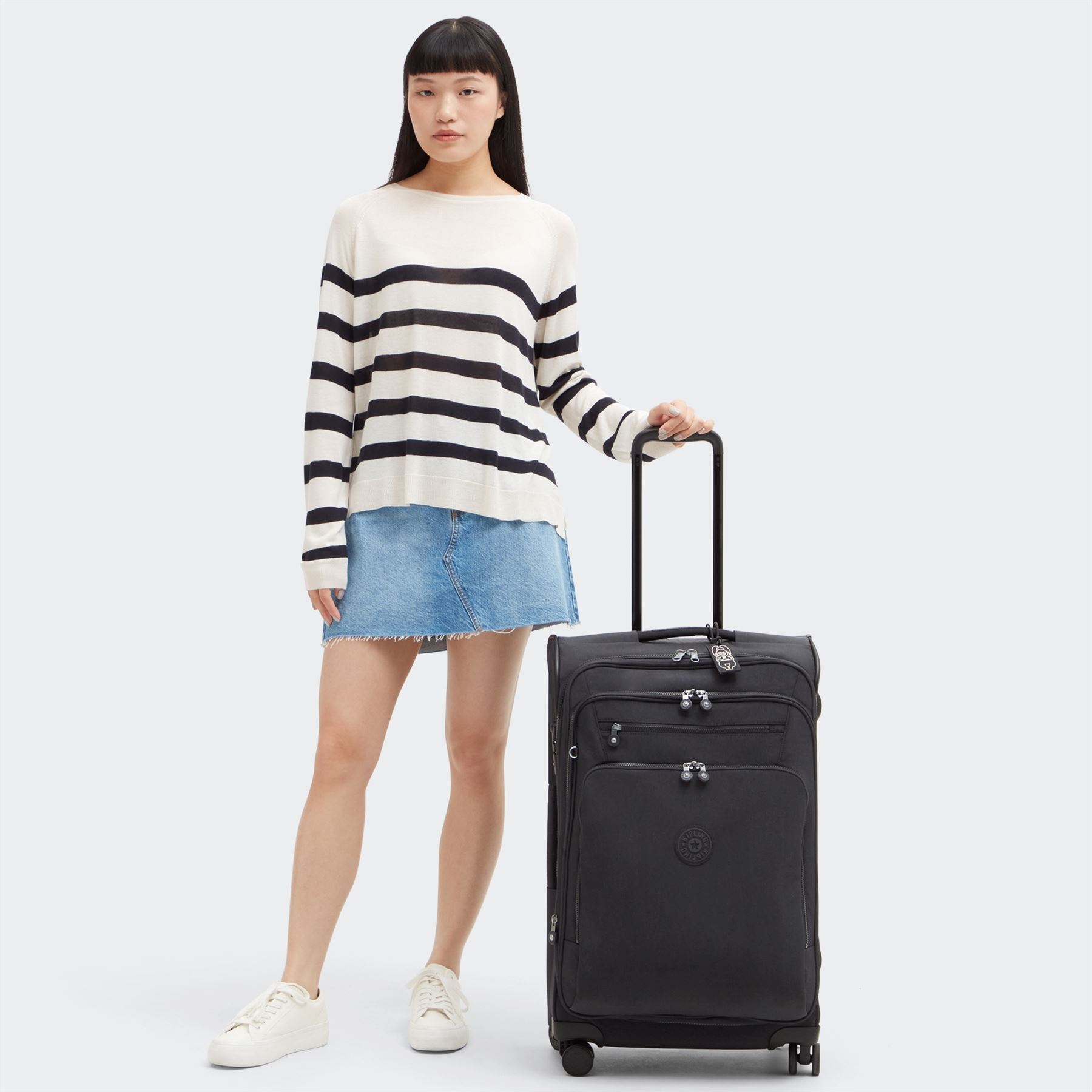 Kipling Youri Spin 4 Wheel Rolling Luggage Lightweight Water Repellent - Picture 33 of 86