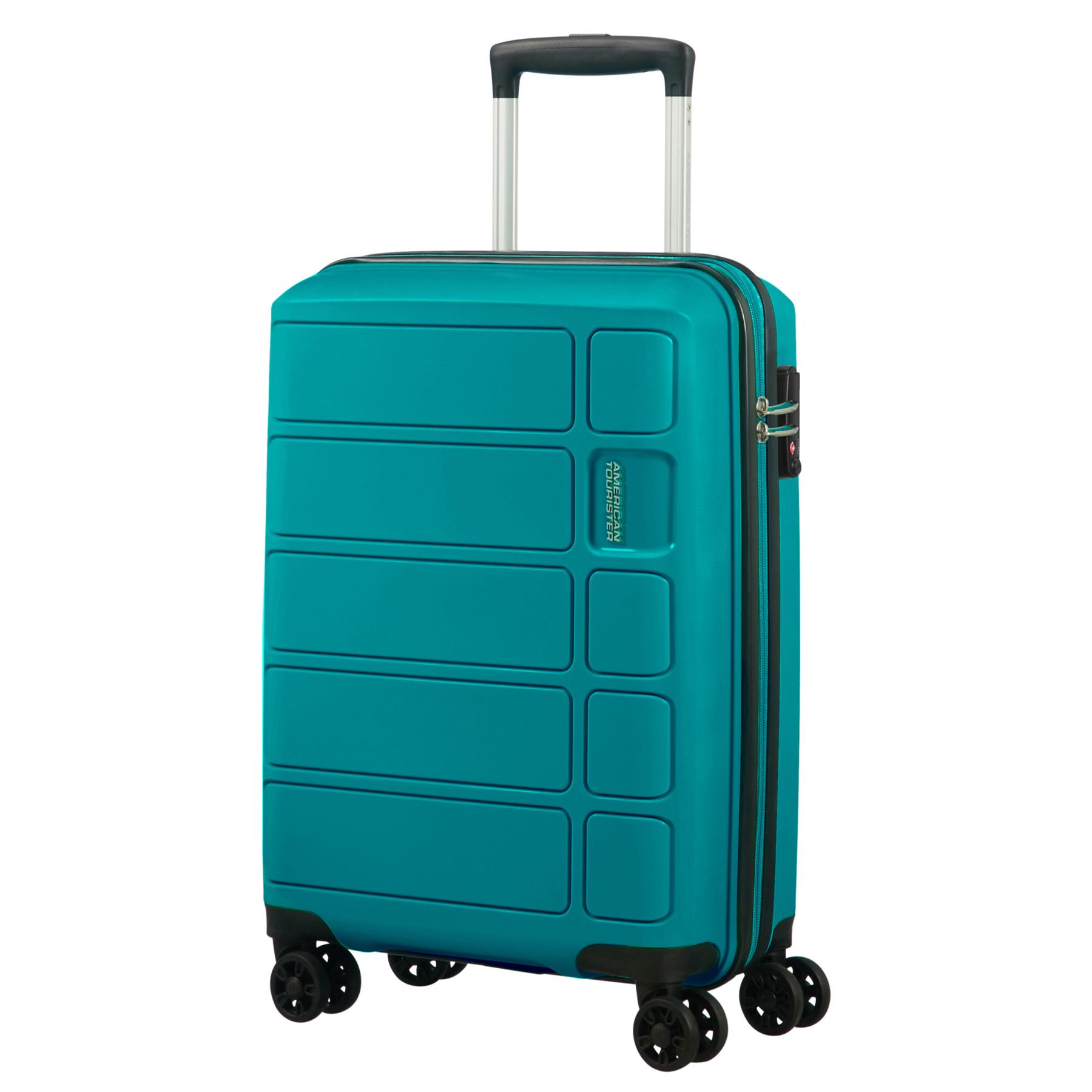 American Tourister Summer Splash Suitcase Hardshell 4 Wheel TSA Lock Luggage - Picture 52 of 53