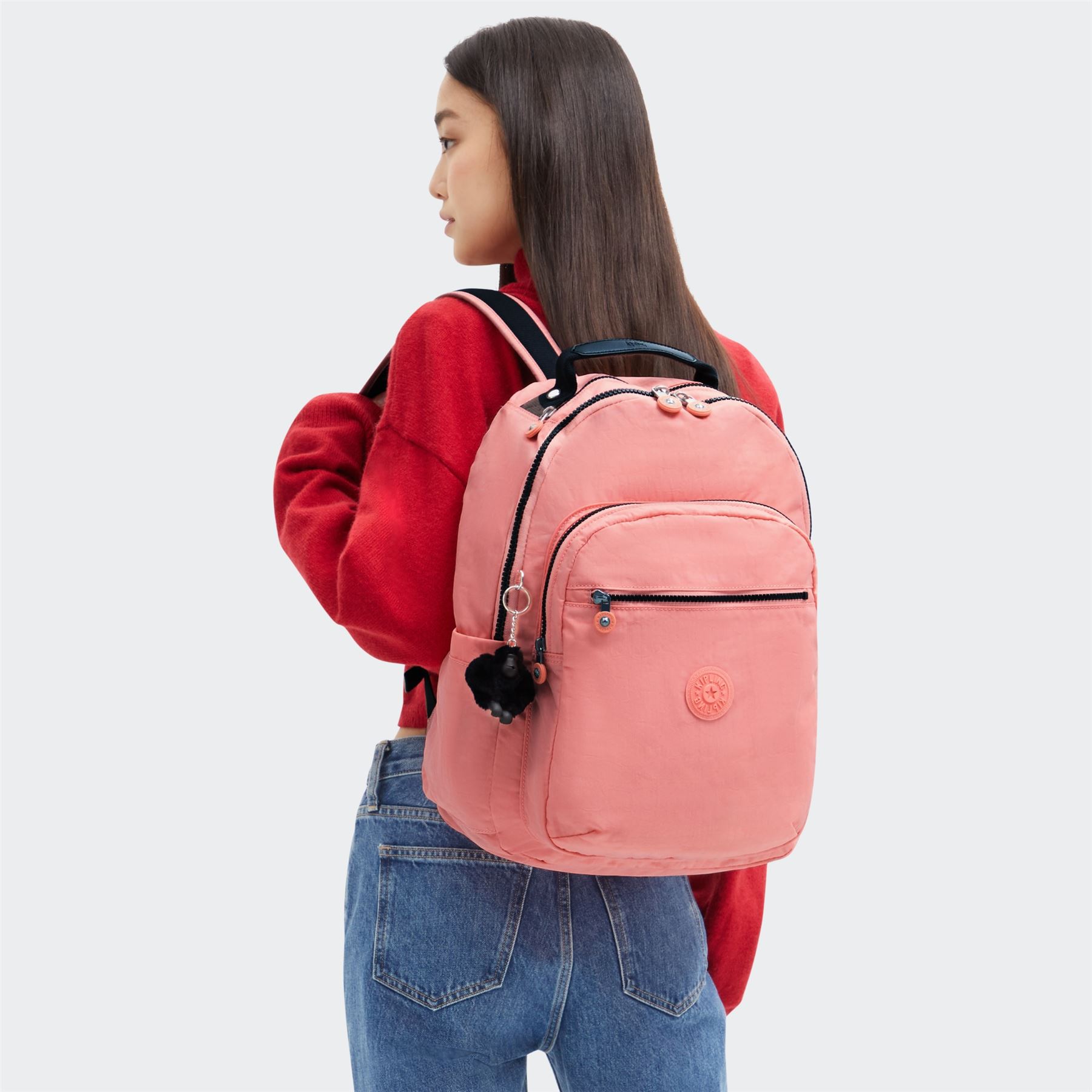 Kipling Seoul Laptop/Tablet Backpack Rucksack Range of Colours NEW Colours - Picture 56 of 70