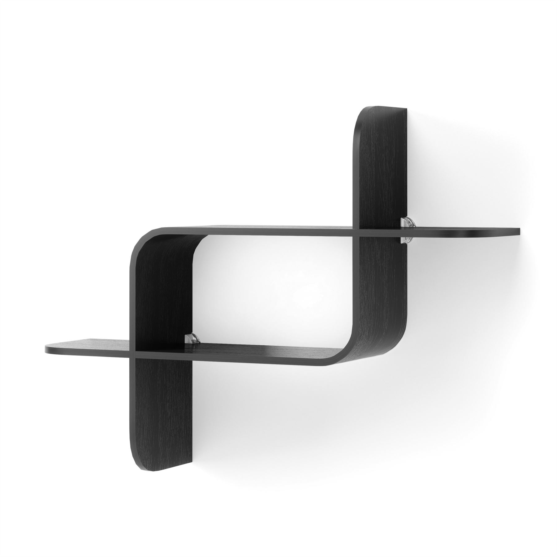 Floating Wall Shelf Umbra Montage Shelf Geometric Wooden Floating Shelf - Picture 3 of 45