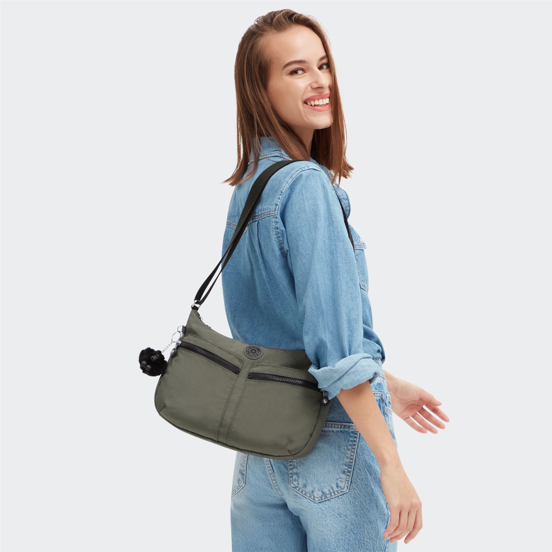 Kipling Izellah Handbag Woman's Ladies Shoulder Crossbody New Season Colours - Picture 65 of 120