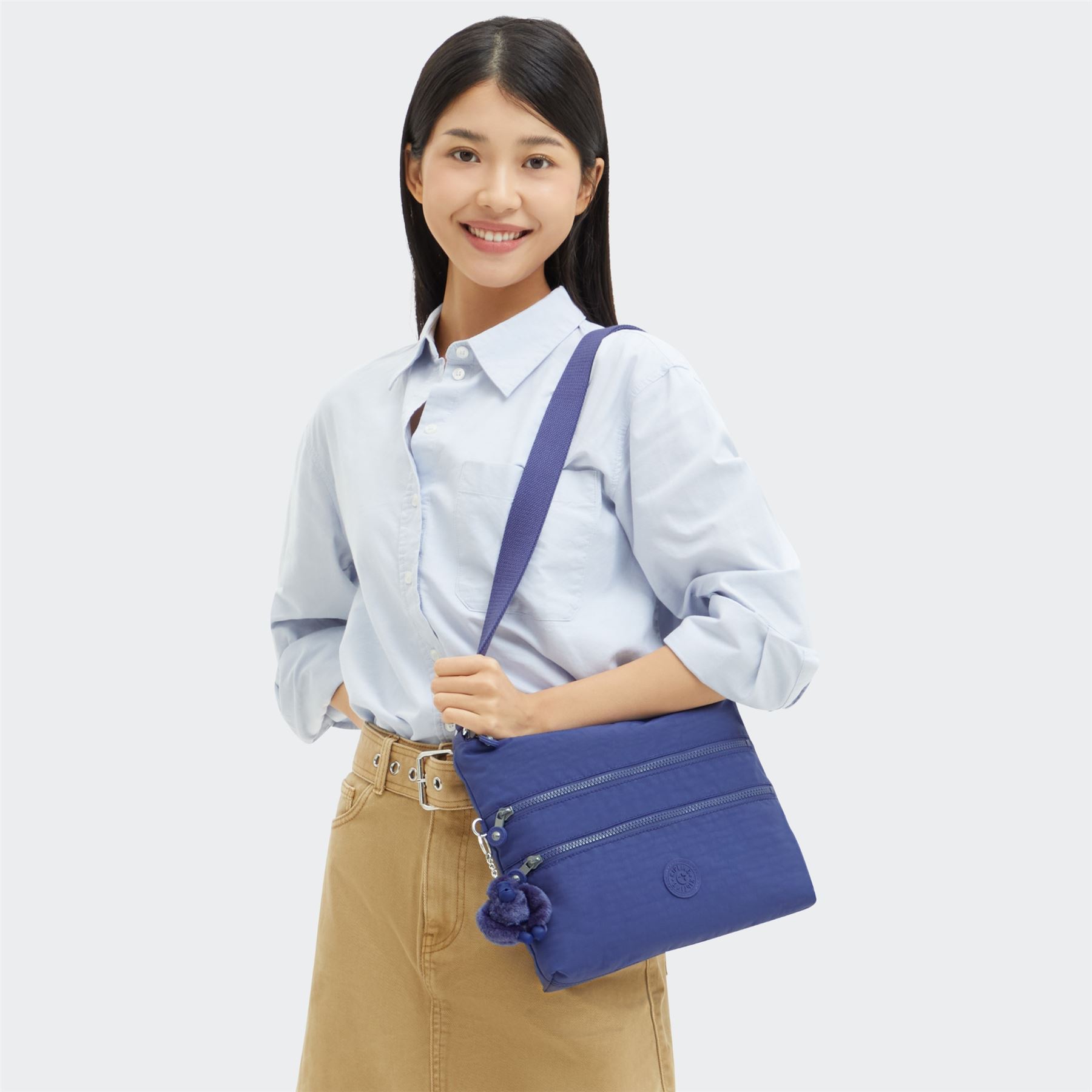 Kipling Alvar Handbag Women's Ladies Shoulder Classic Bag NEW Season Colours - Picture 79 of 108