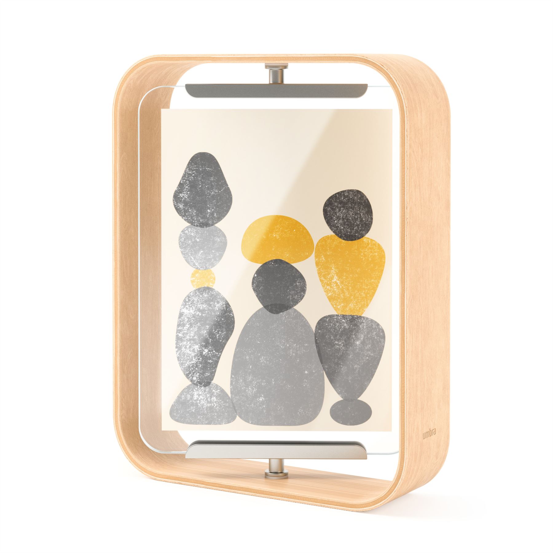 Umbra Bellwood Picture Frame Double Sided Curved Pivoting Picture Frame - Picture 21 of 61
