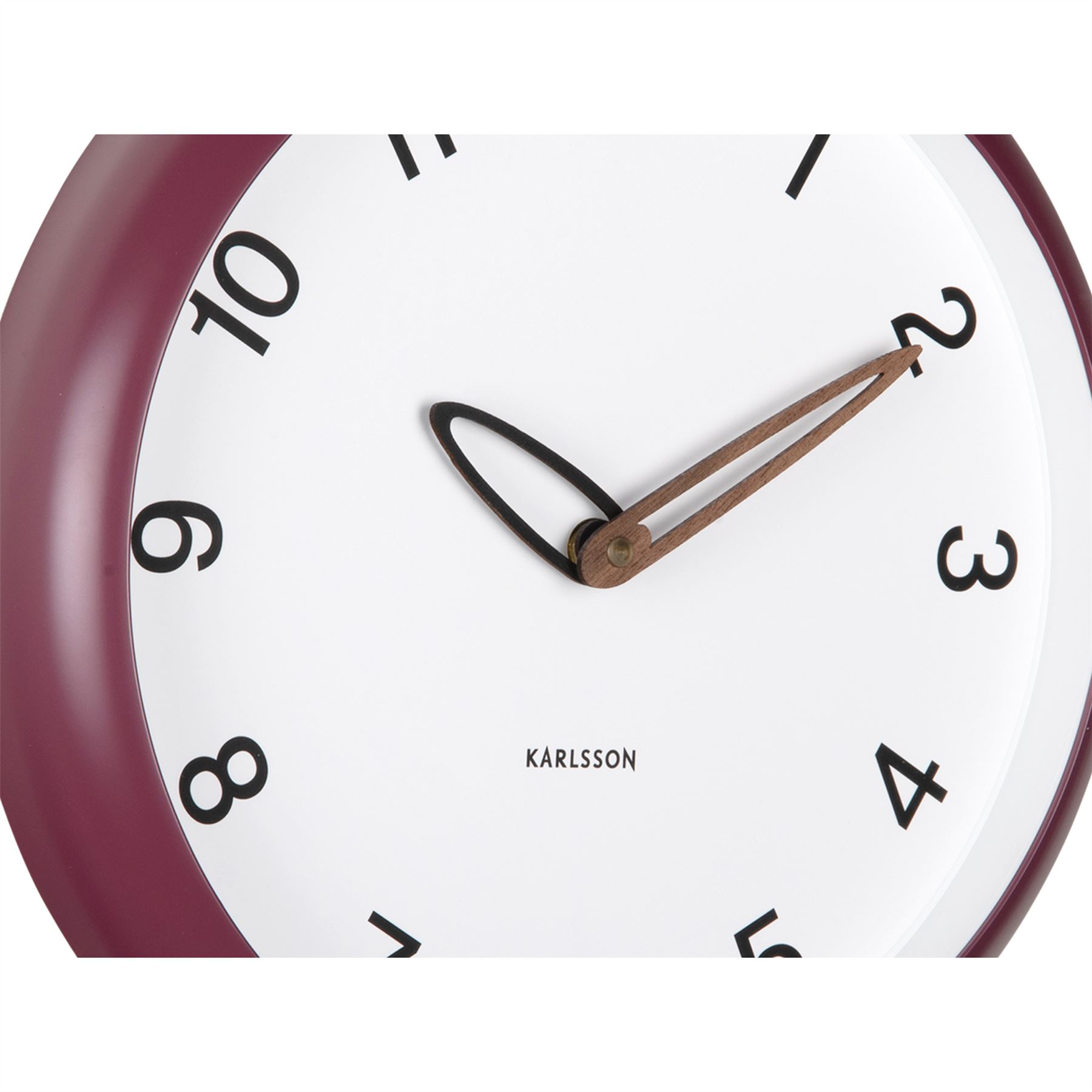 30cm Karlsson Bella Wall Clock Round Silent Non Ticking Wall Clock Home - Picture 14 of 20