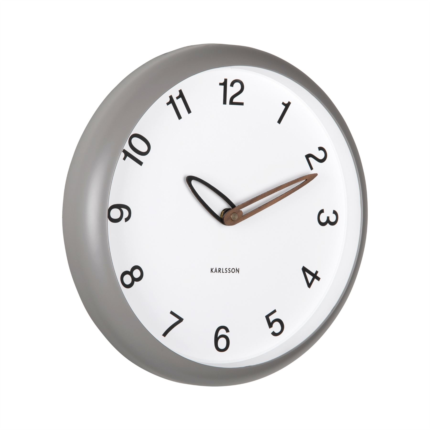 30cm Karlsson Bella Wall Clock Round Silent Non Ticking Wall Clock Home - Picture 8 of 20