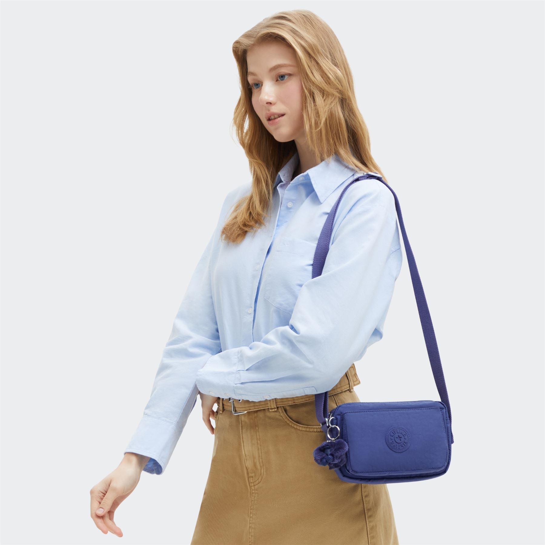 Kipling Abanu Small Crossbody / Shoulder / Bumbag Handbag Latest Colours - Picture 73 of 113