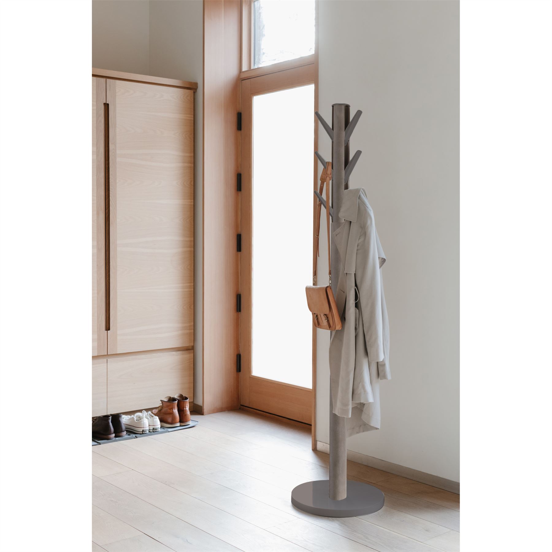 Umbra Flapper Floor Standing Coat Rack Hat Scarf Hallway Cloak Coat Room - Picture 16 of 36