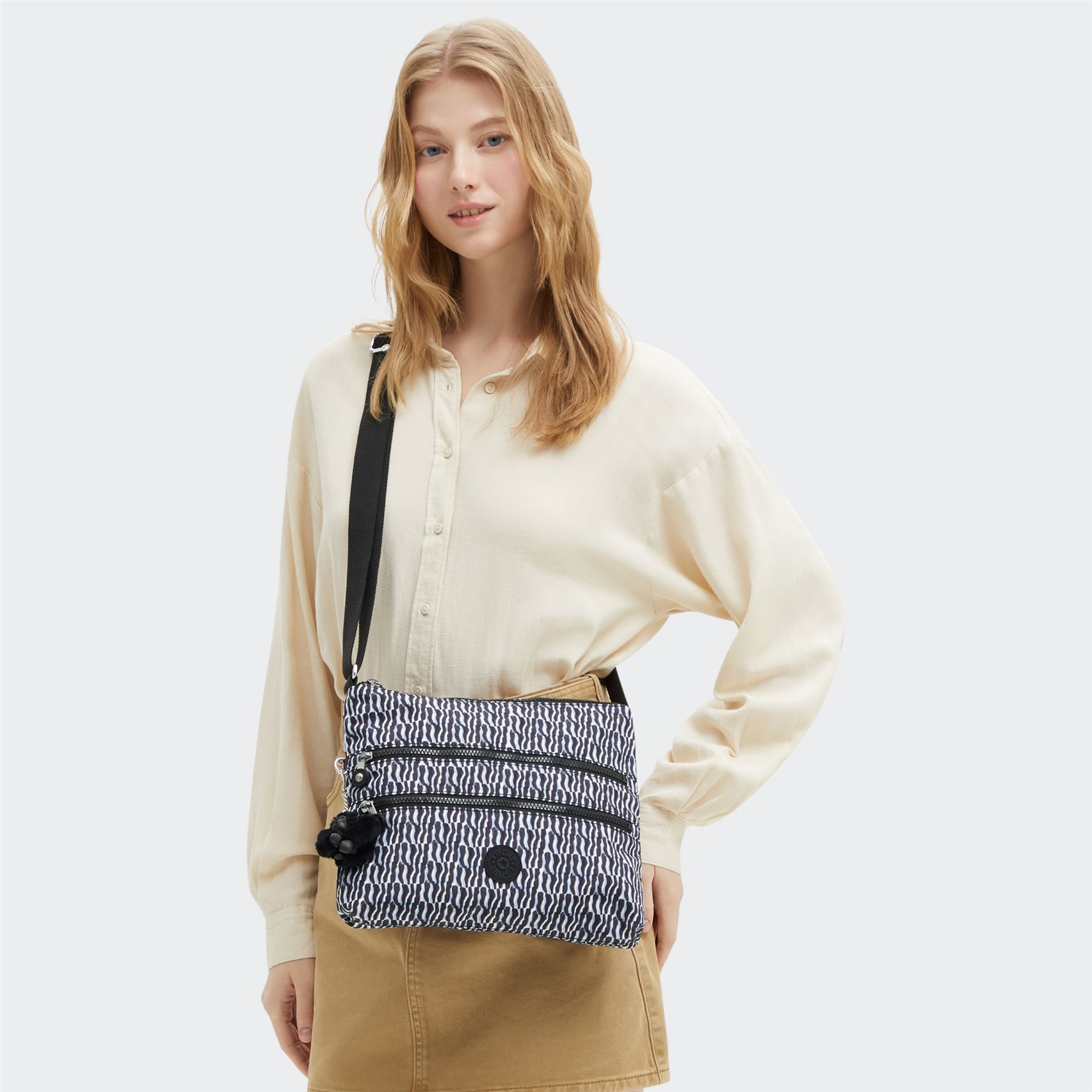 Kipling Alvar Handbag Women's Ladies Shoulder Classic Bag NEW Season Colours - Picture 62 of 108