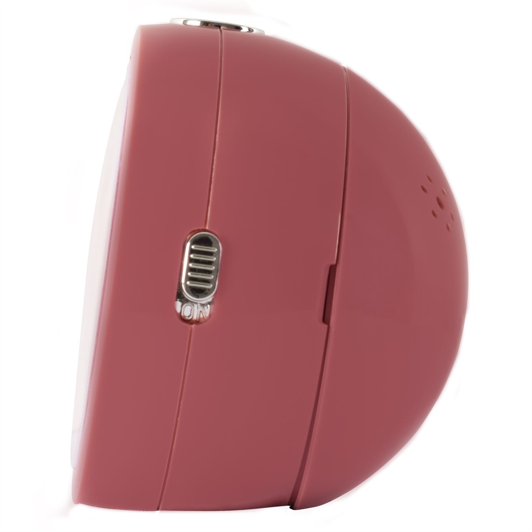 Acctim 15810 Kiera Nonticking Sweep Seconds Hand Blush Pink Alarm