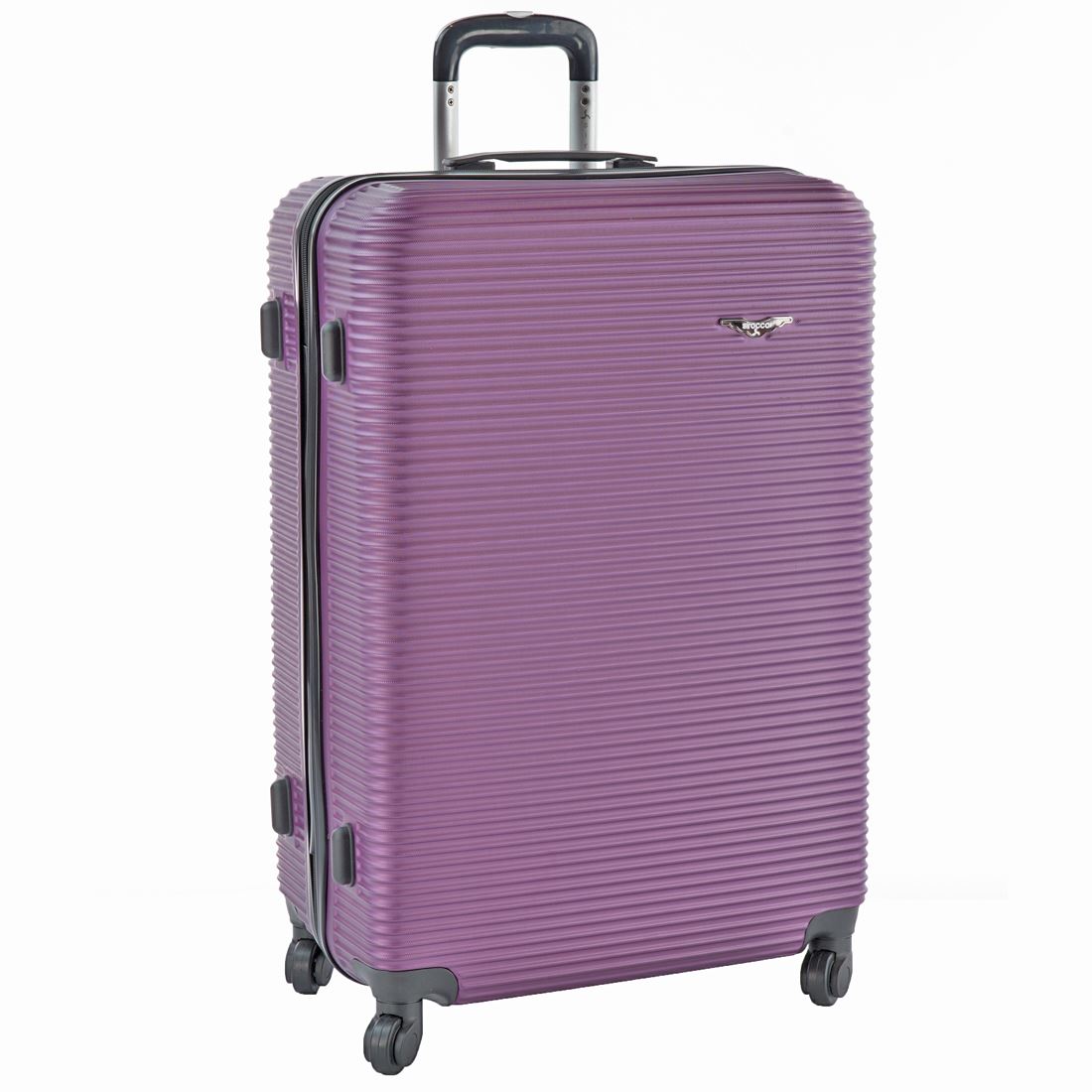Sirocco Ribbed Hardside 4 Wheel Suitcase Large, Medium or Small